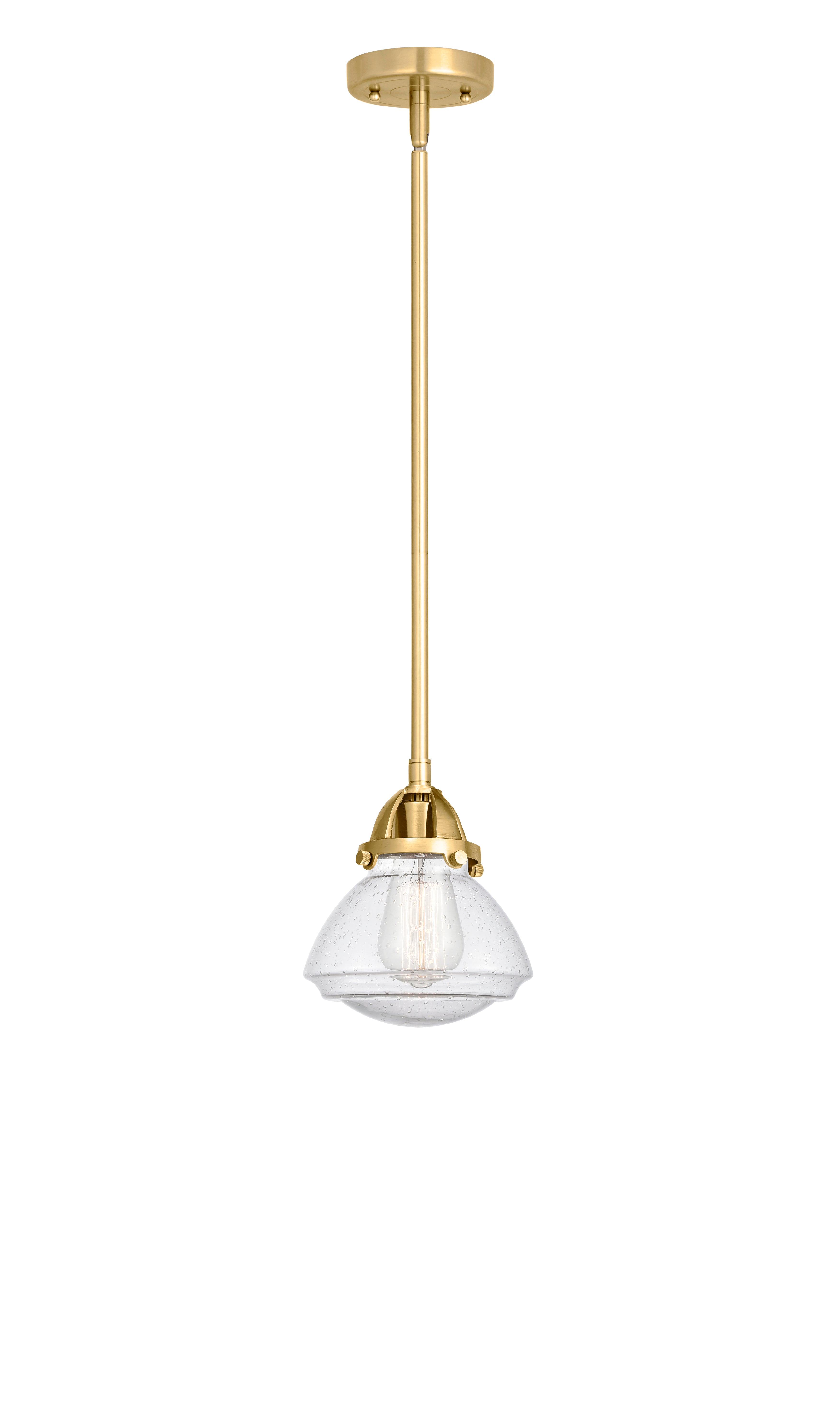 Nouveau 2 Mini Pendant Antique Copper Finish