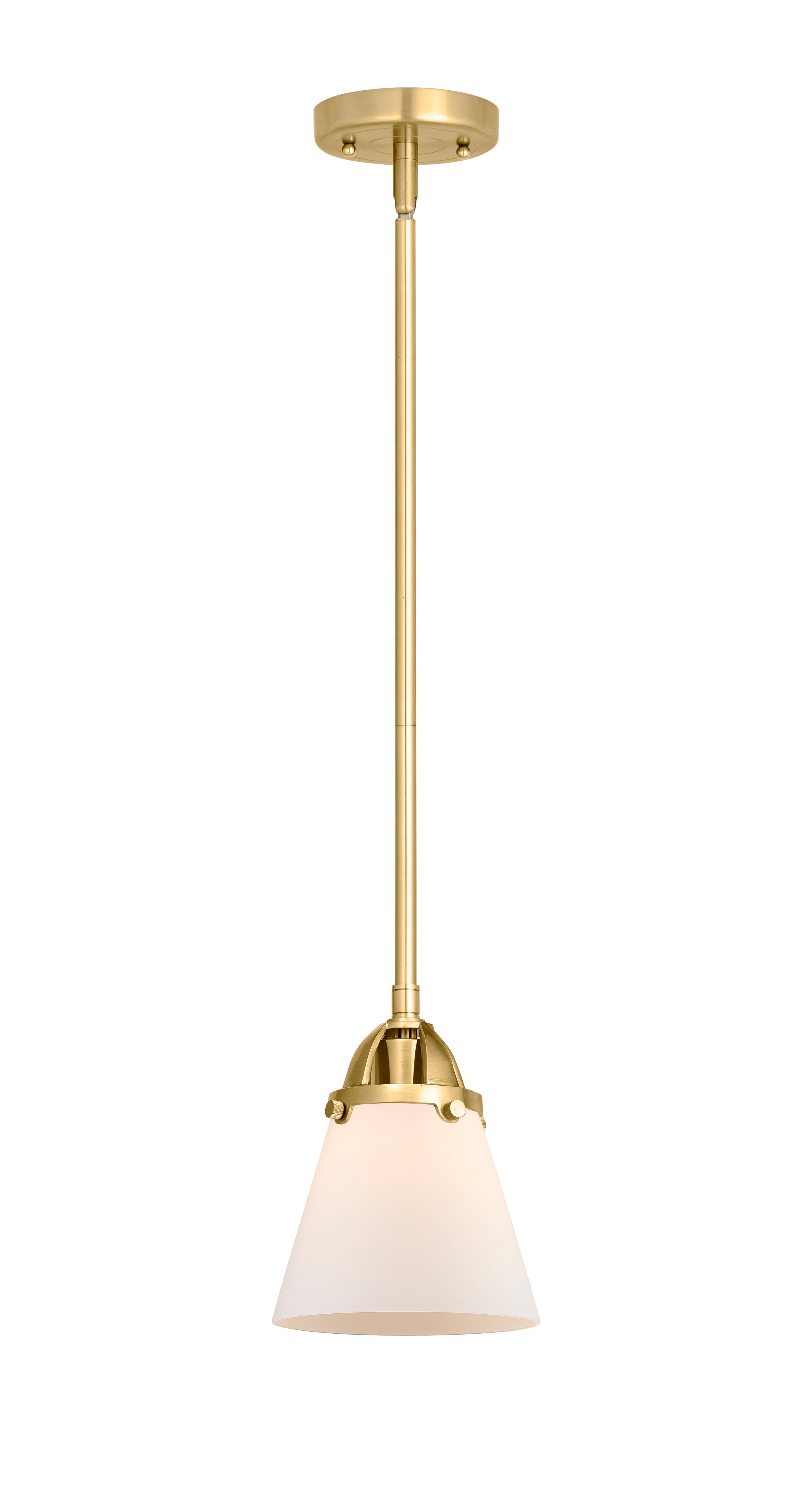 Nouveau 2 Mini Pendant Antique Copper Brass