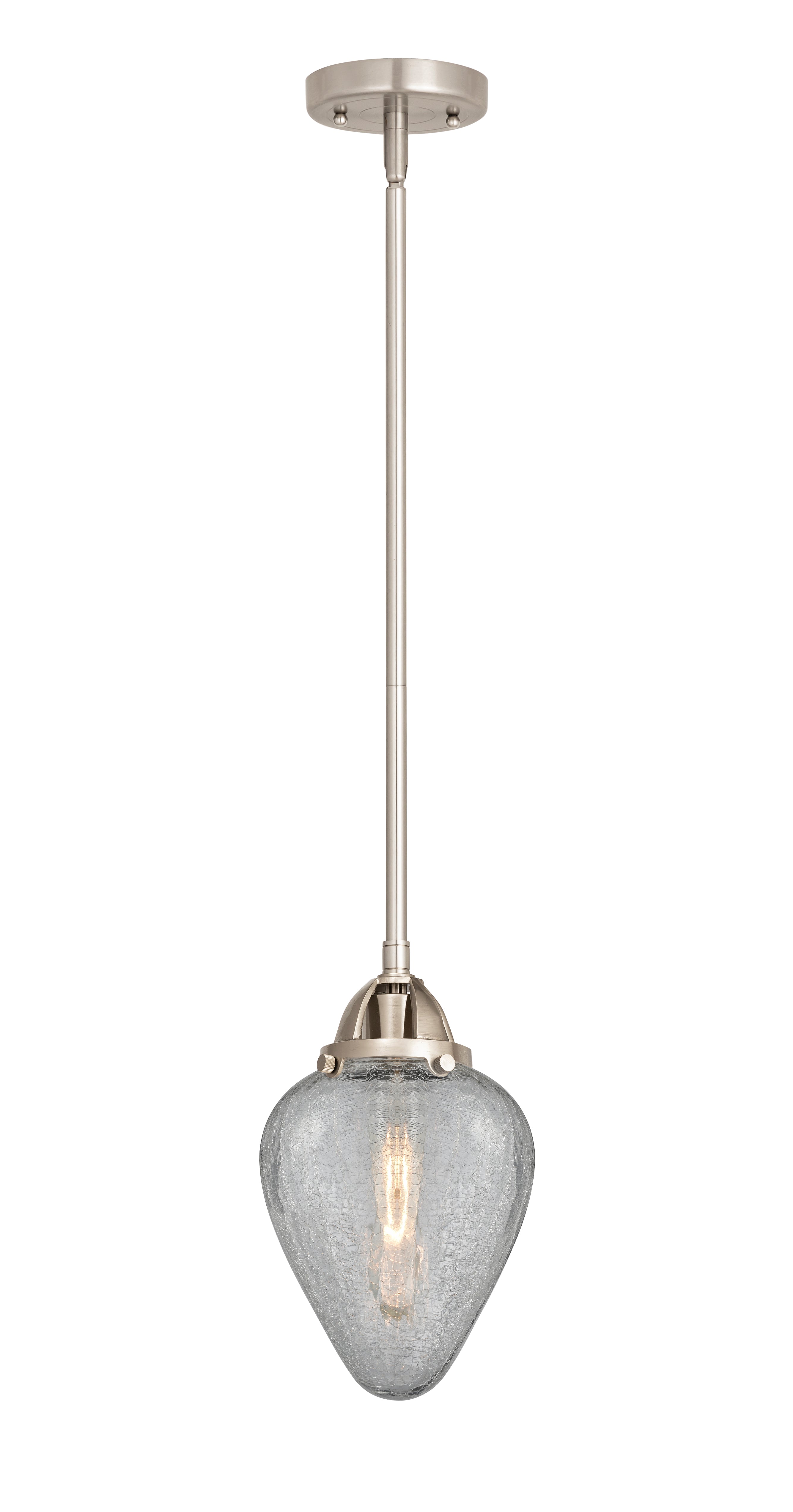 Nouveau 2 Mini Pendant Antique Copper Brass