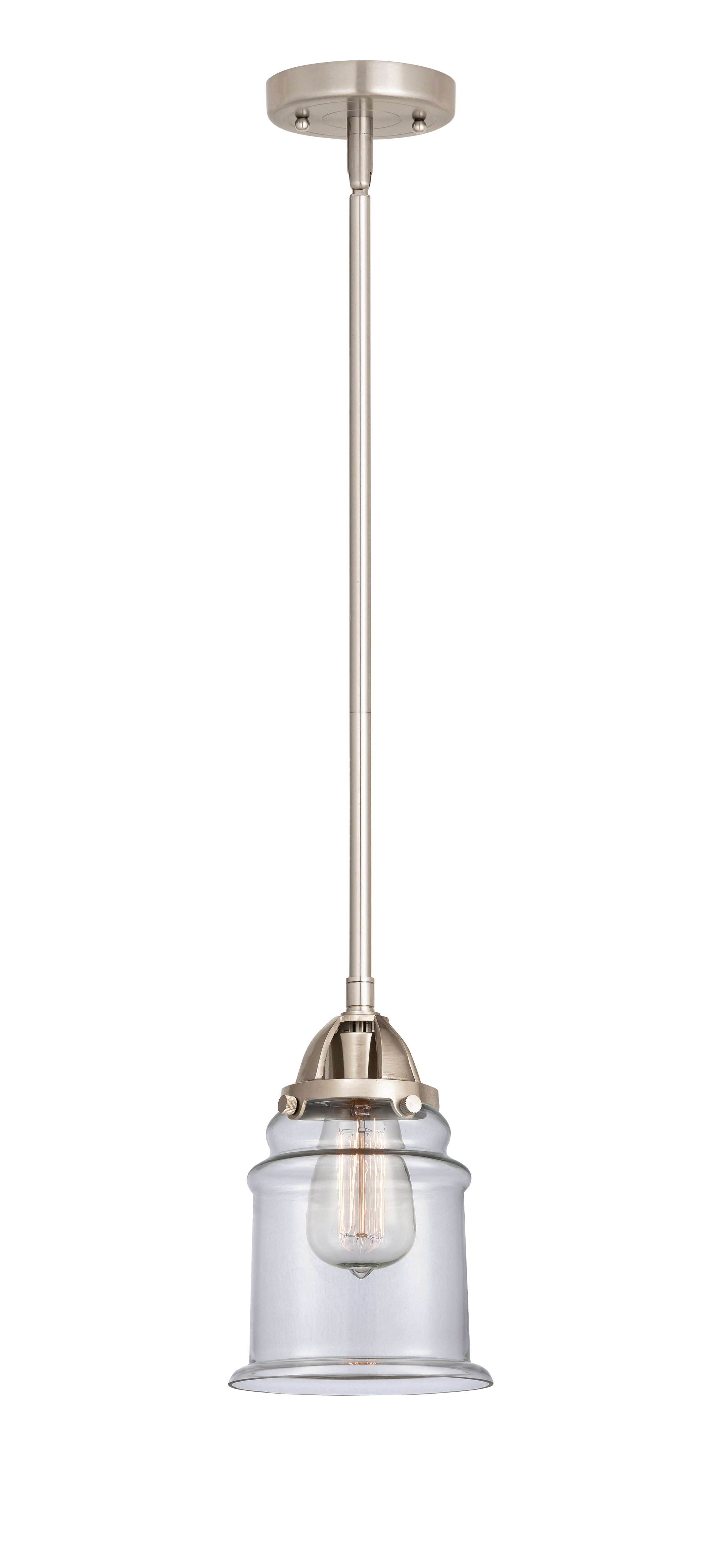 Nouveau 2 Mini Pendant Antique Copper Finish