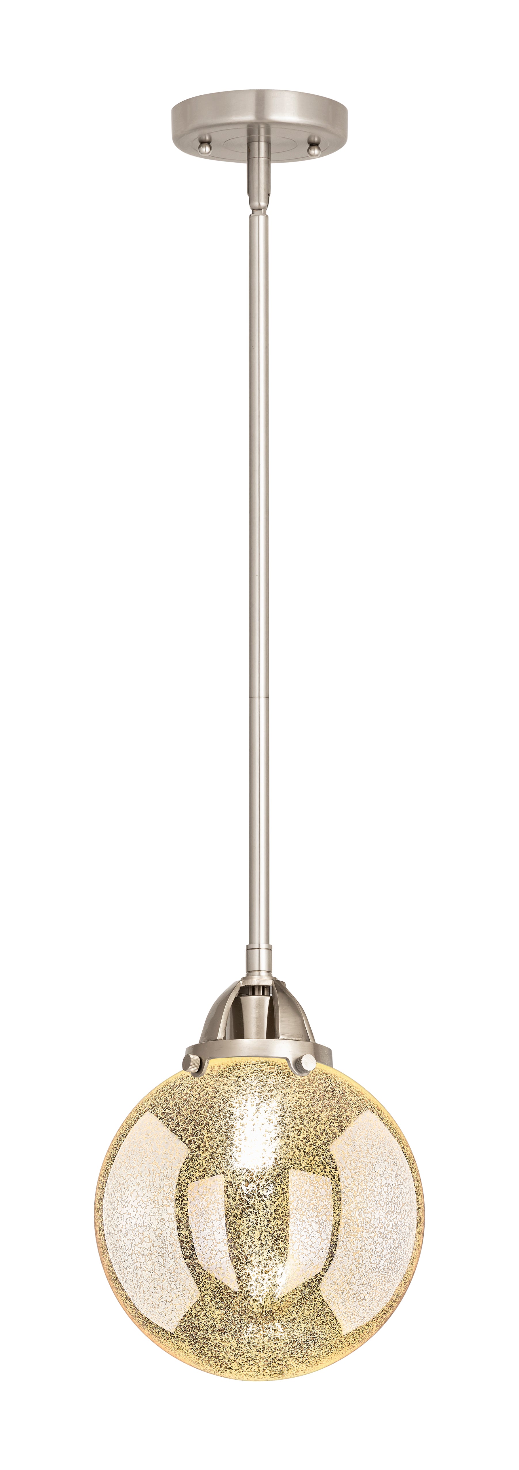 Nouveau 2 Mini Pendant Antique Copper Brass