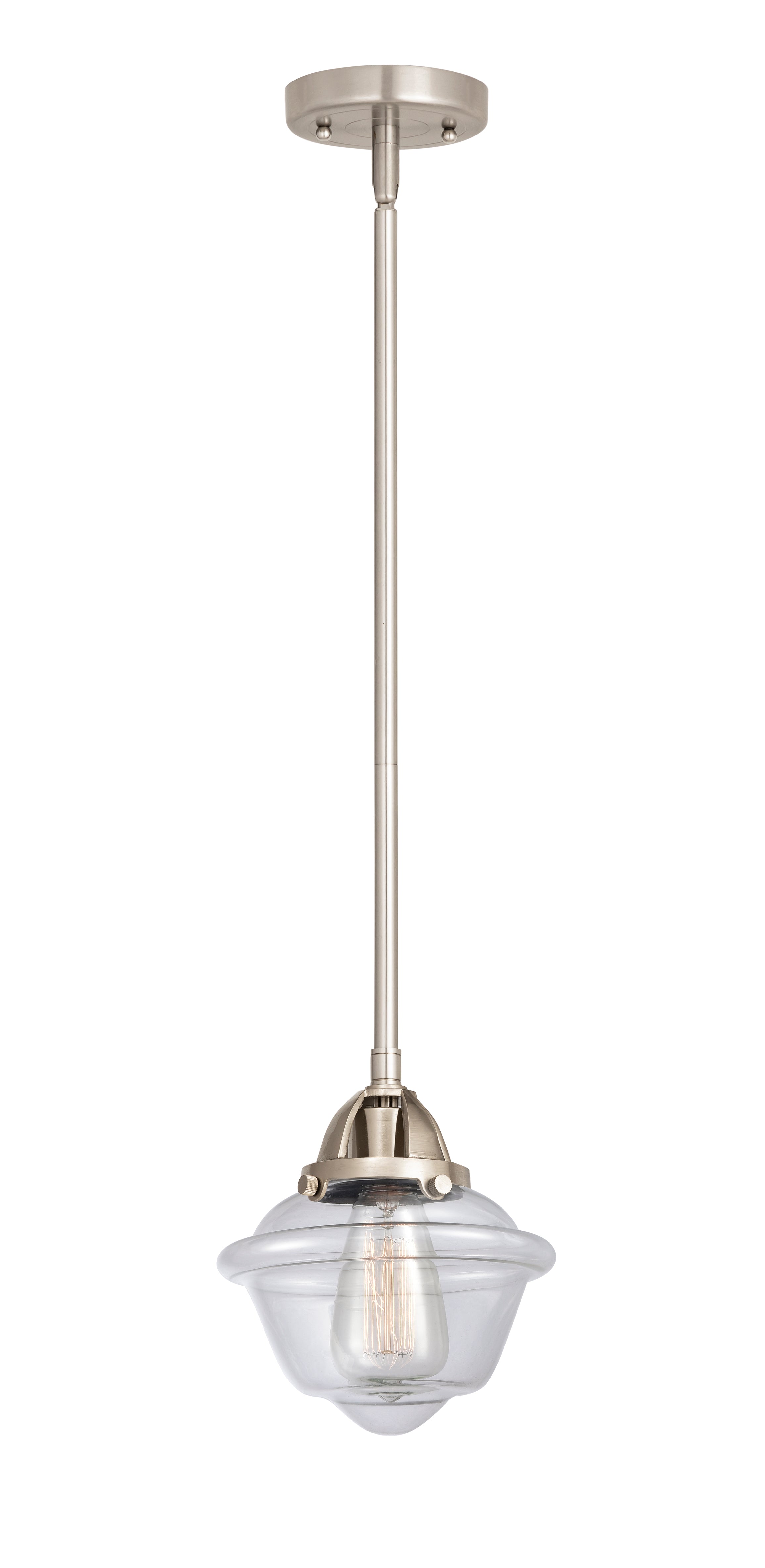 Nouveau 2 Mini Pendant Antique Copper Brass