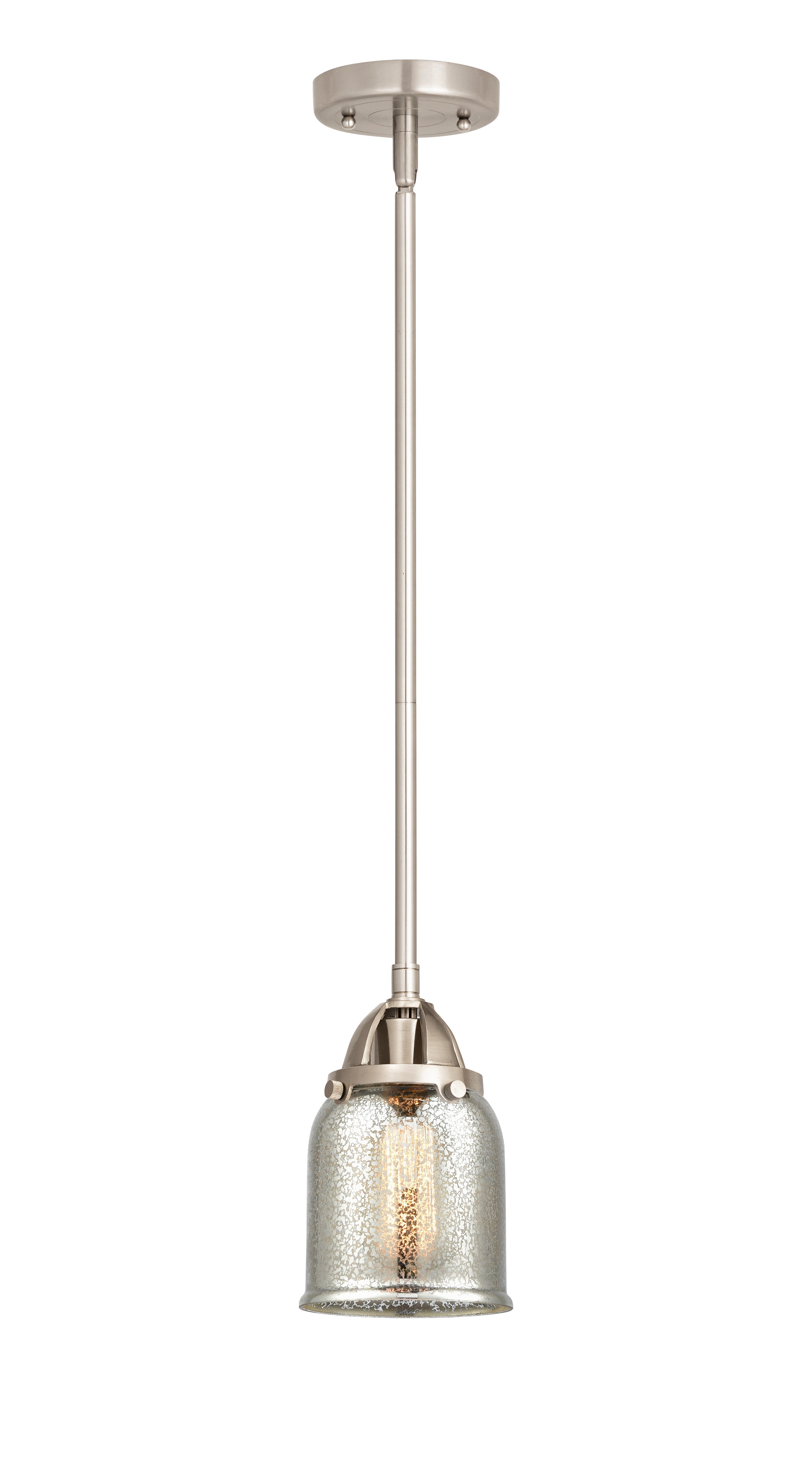 Nouveau 2 Mini Pendant Antique Copper Brass