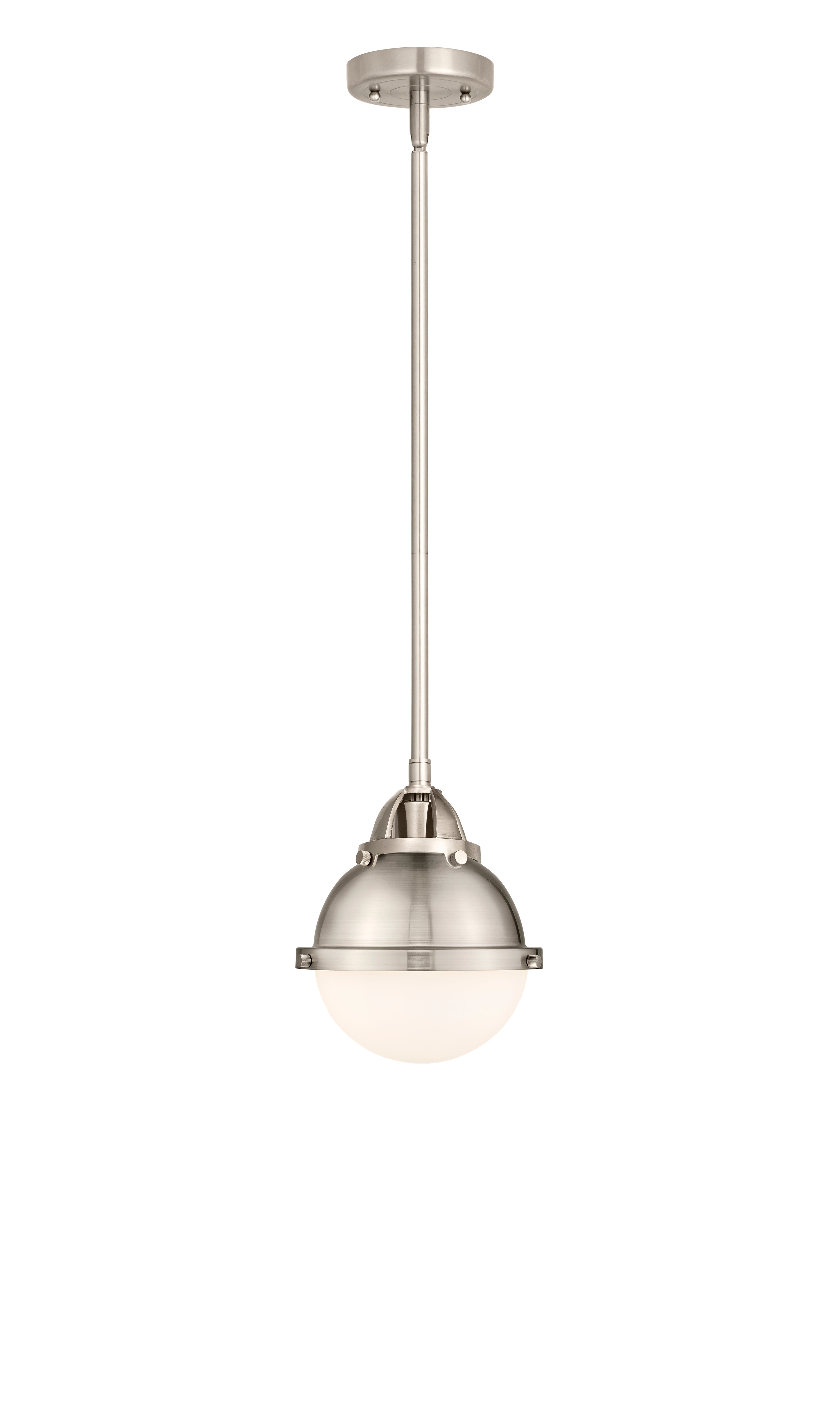 Nouveau 2 Mini Pendant Brushed Brass Finish