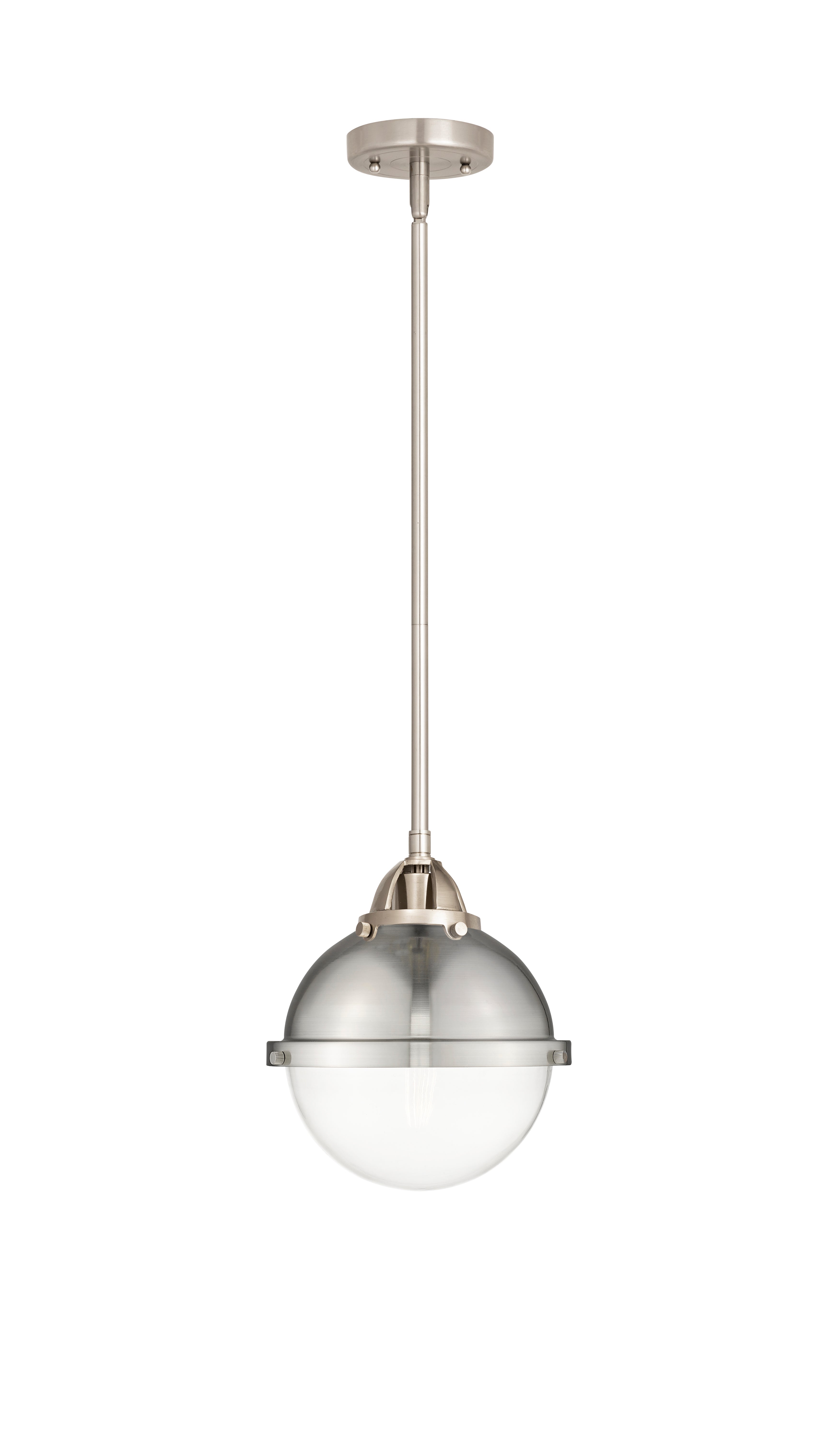 Nouveau 2 Mini Pendant Black Antique Brass