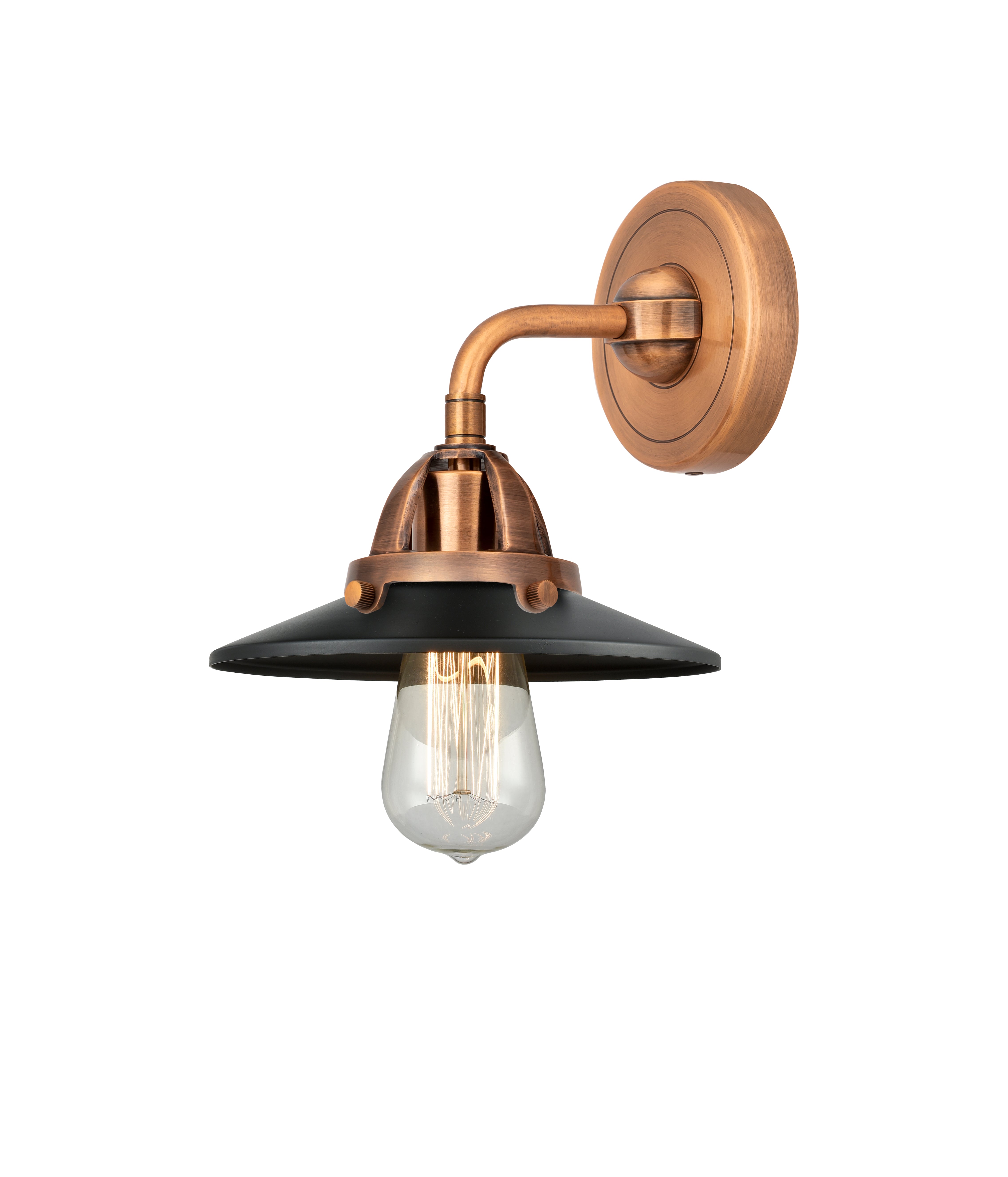 Nouveau 2 Sconce Cast Brass 2 Lights