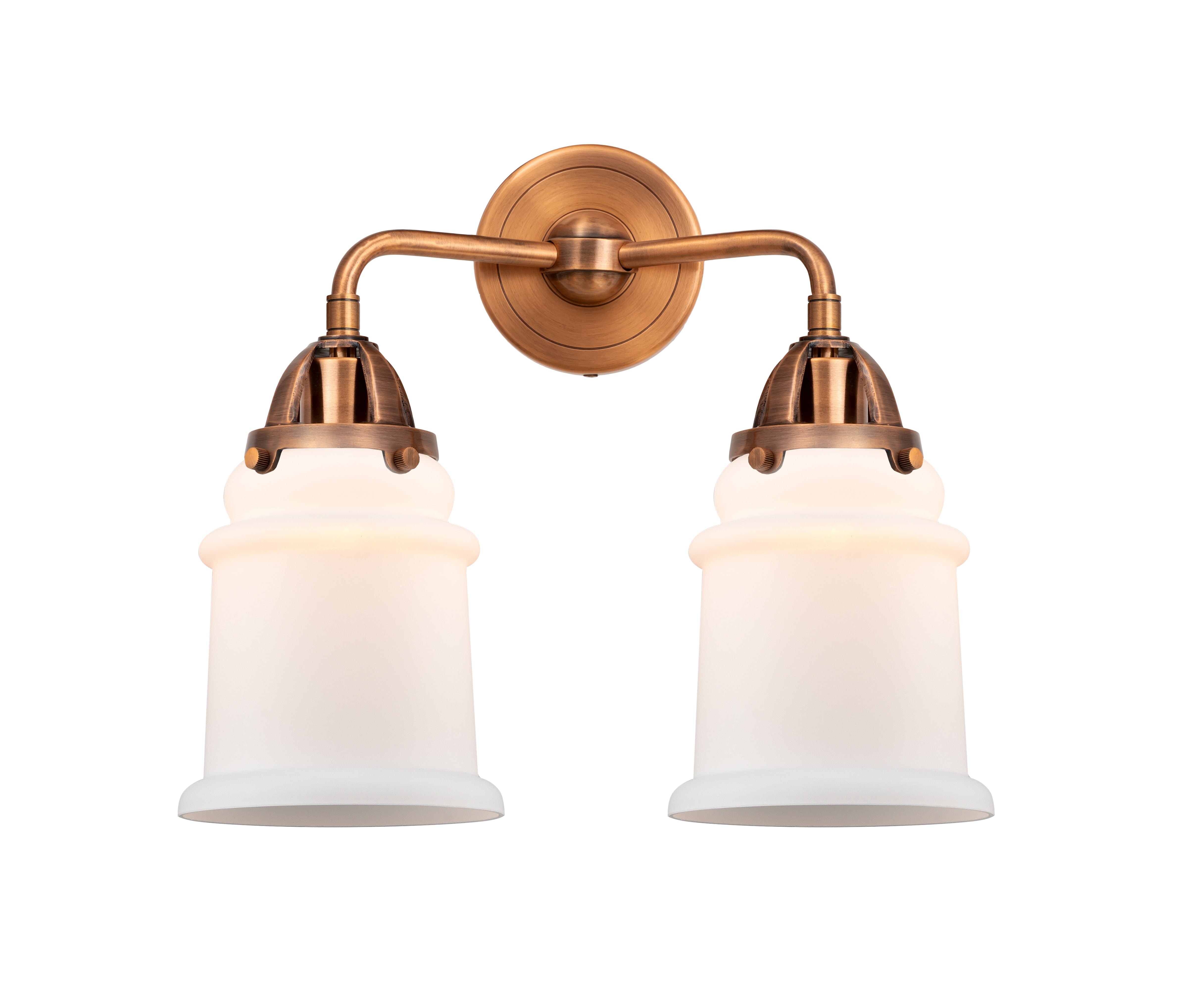 Nouveau 2 Bath Vanity Light Cast Brass