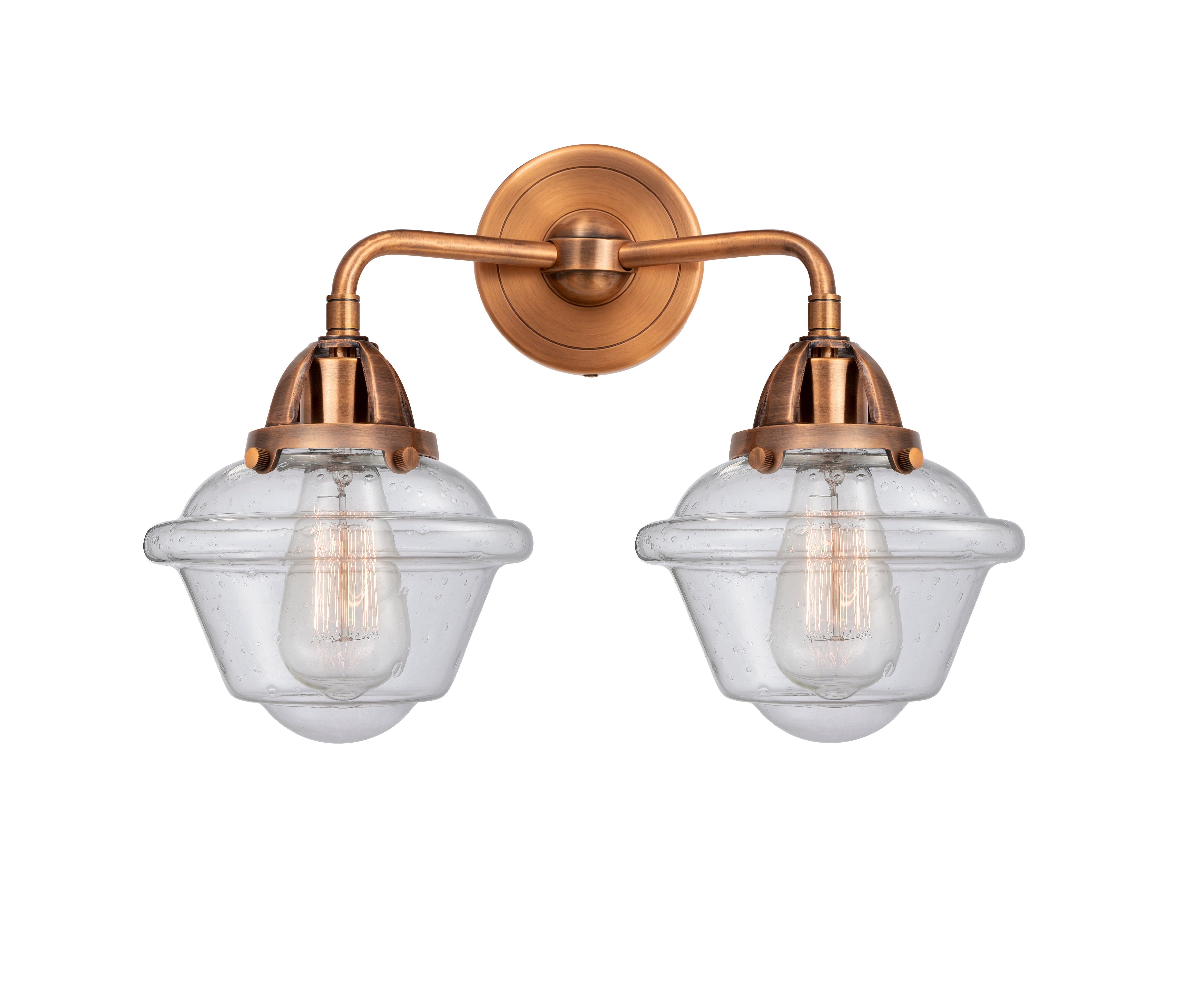 Nouveau 2 Vanity Light Cast Brass Finish