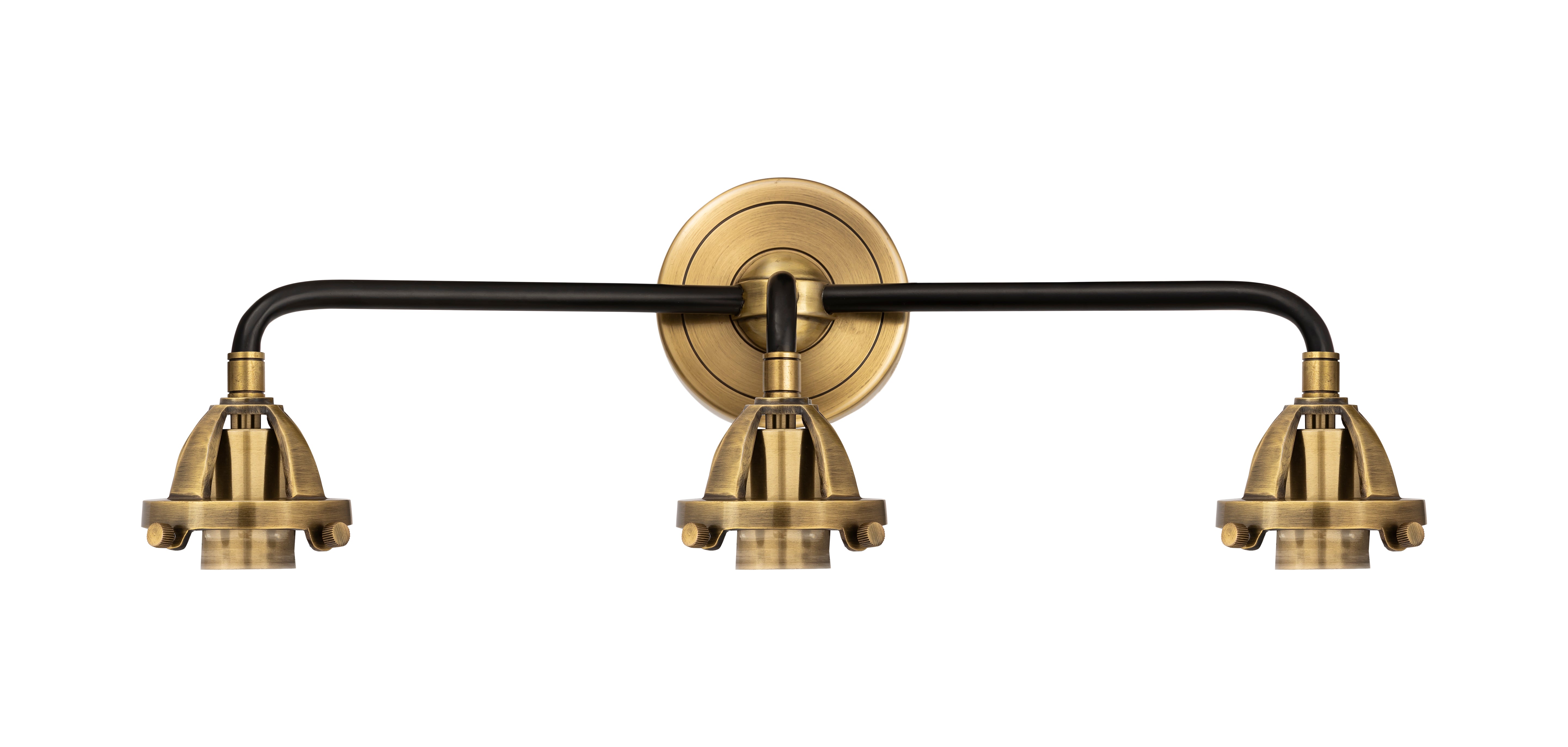 Nouveau 2 Bath Vanity Light Cast Brass