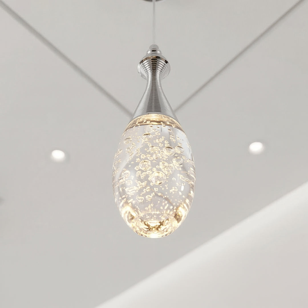 Dior LED Down Mini Chrome Pendant Light