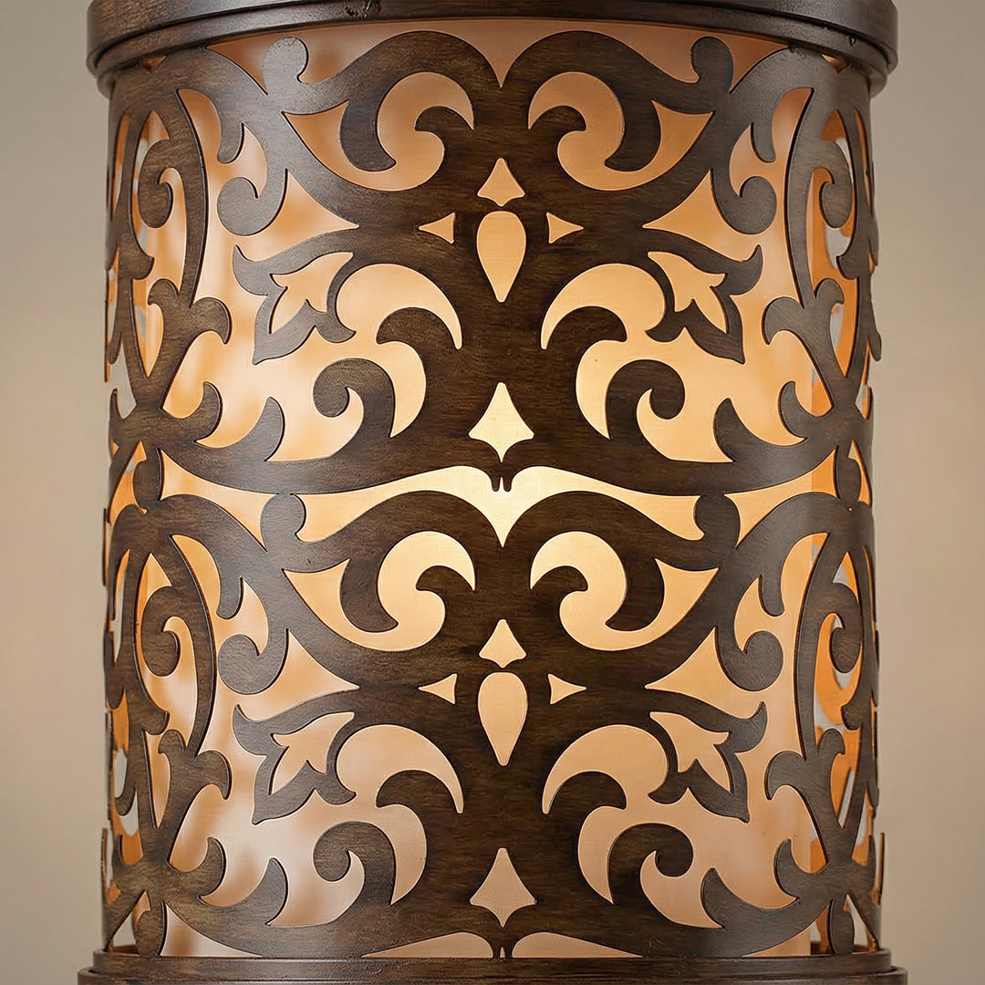 Nicole Brushed Mini Pendant Drum Light