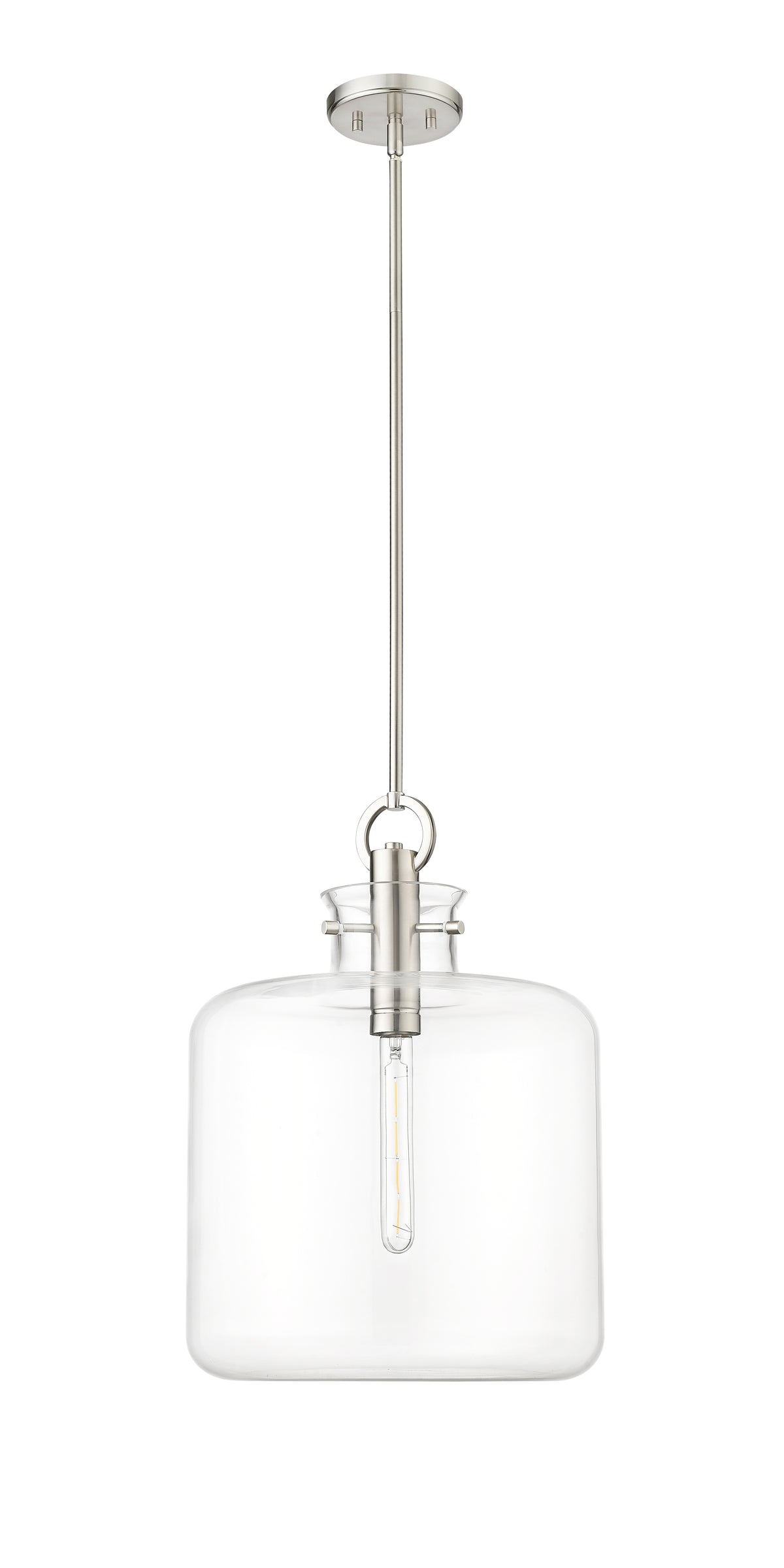 20.2'' Hayloft Brushed Nickel 1 Light Pendant