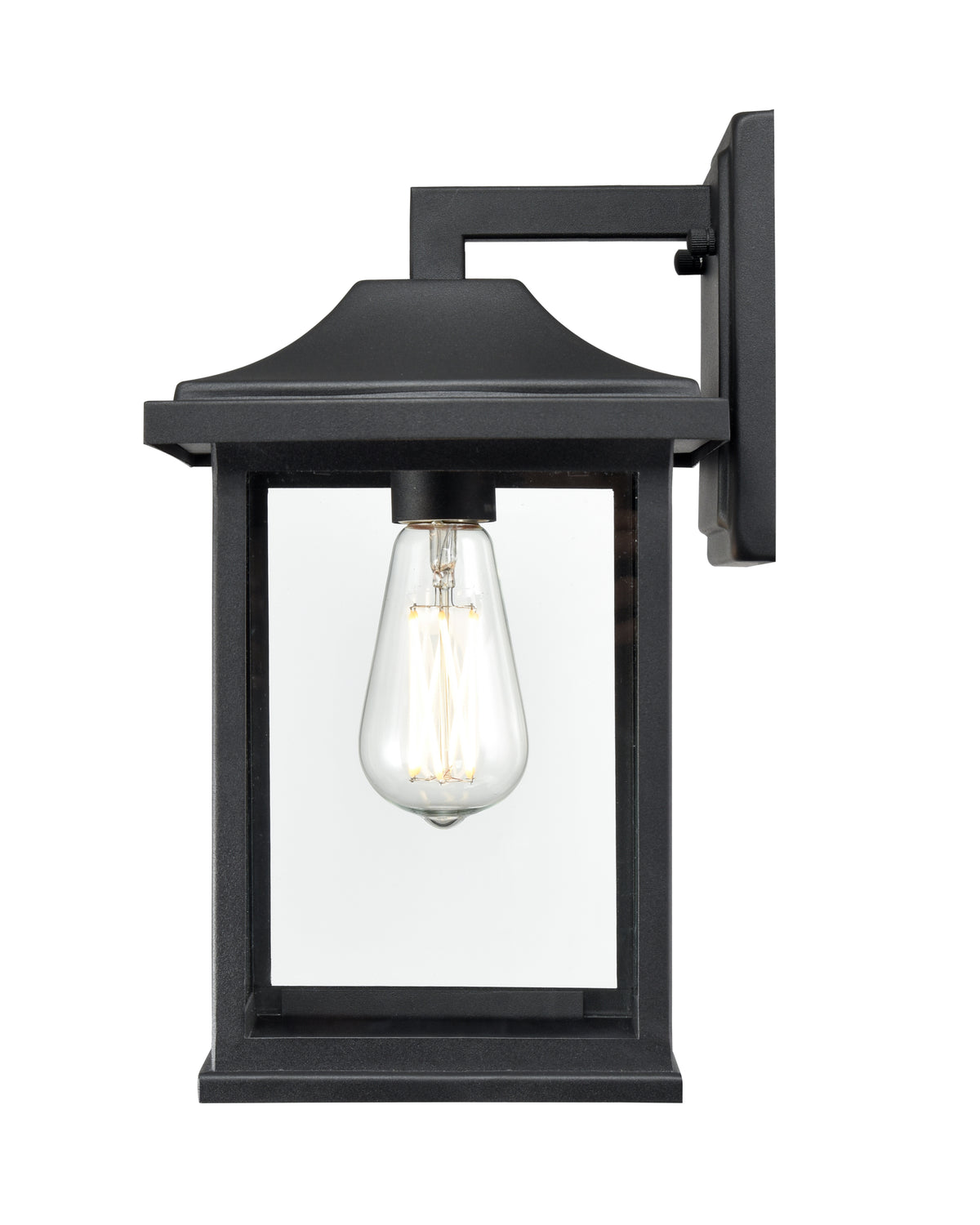 7.75'' Southgate Textured Black 1 Light Wall Sconce