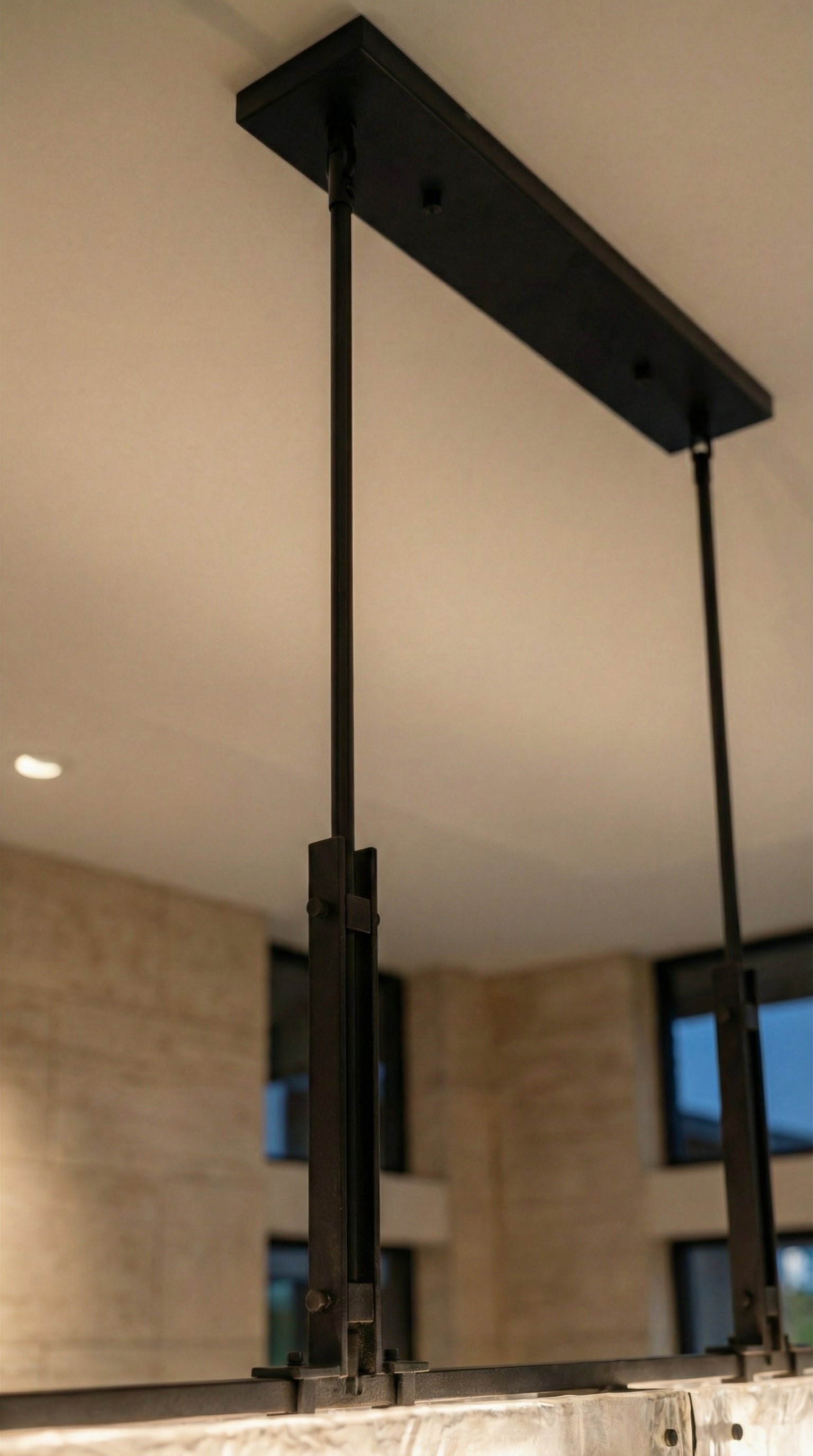 Assunta 6 Light Black Chandelier