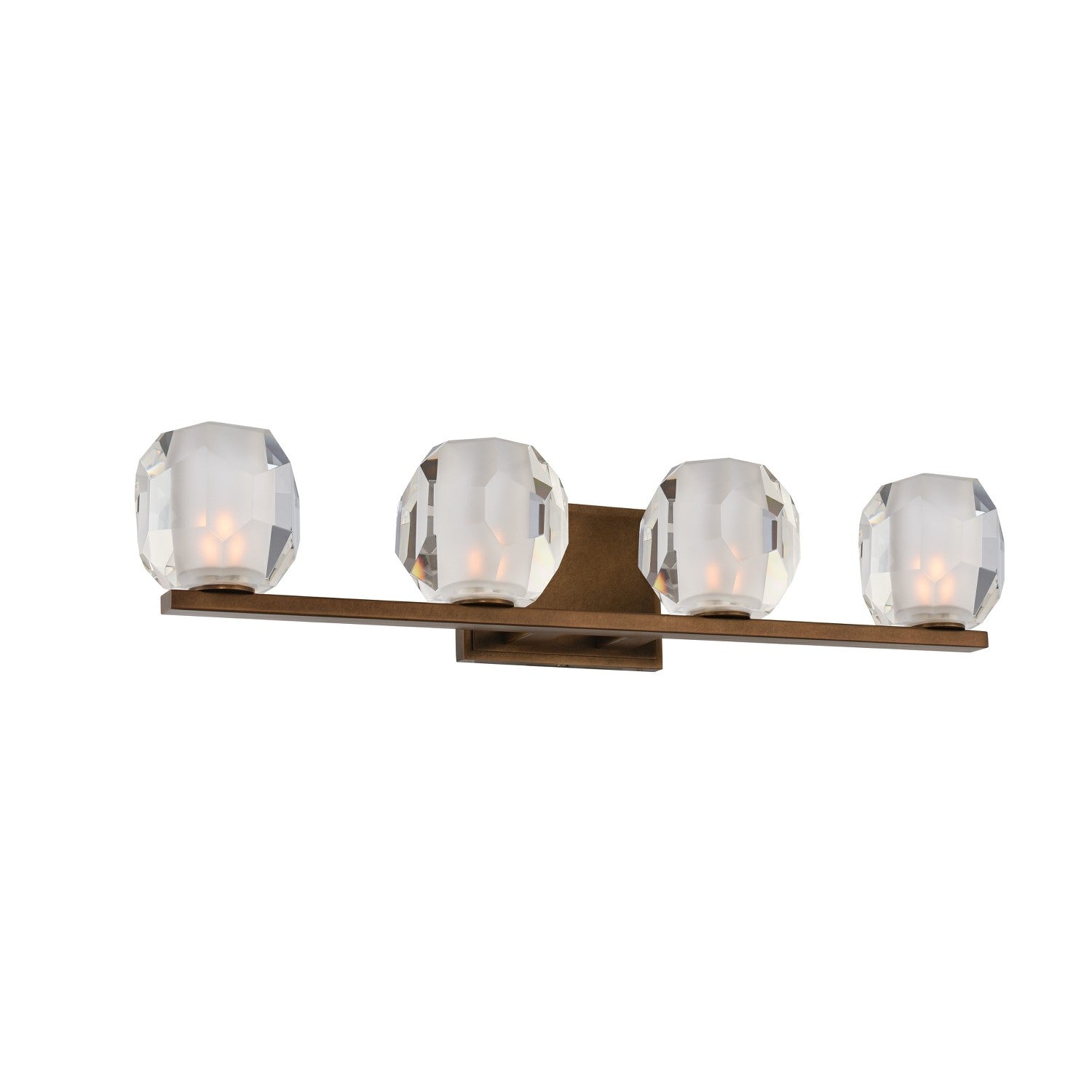 25'' Regent 4 Light Vintage Bronze Vanity Light