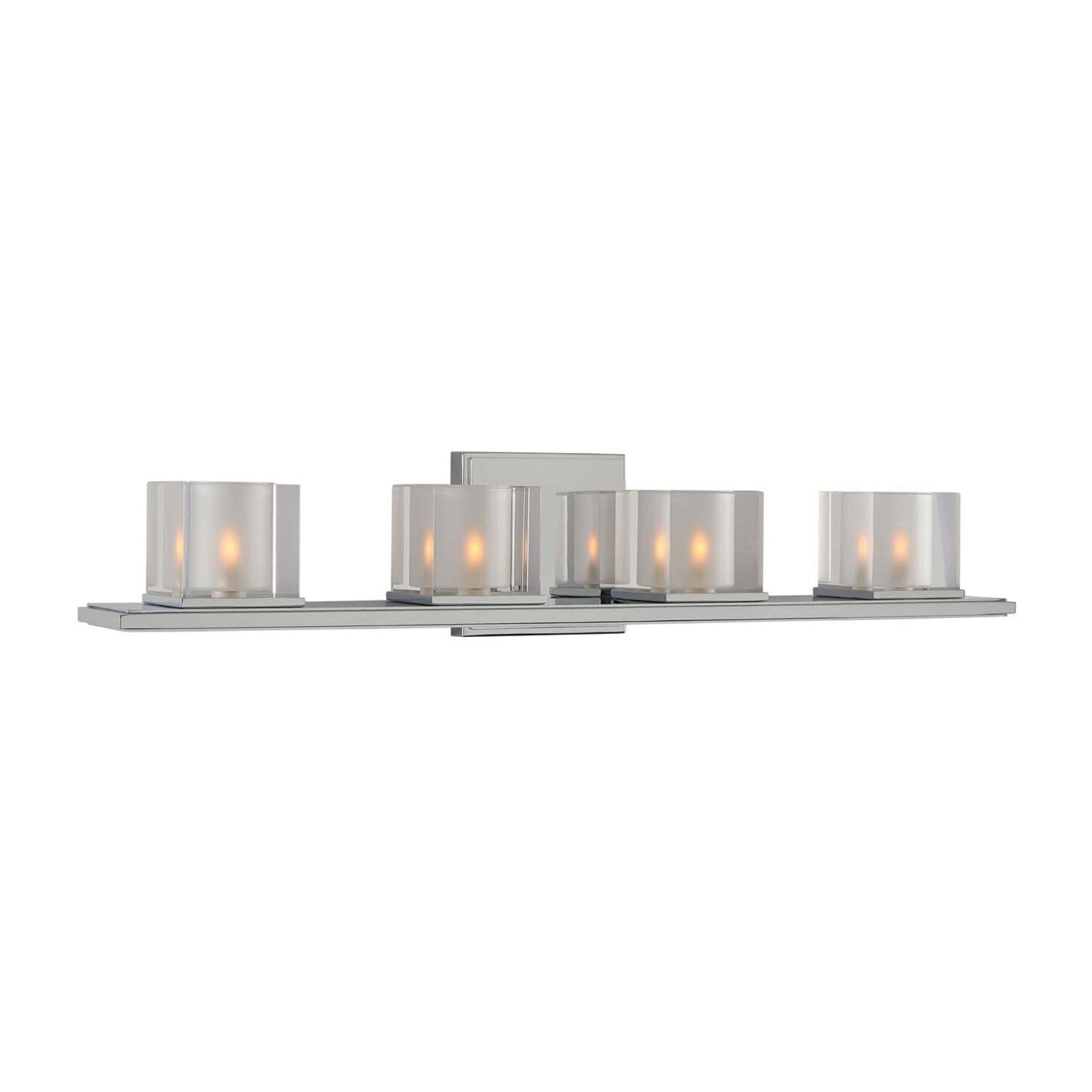 26.5'' Naples 4 Light Polished Chrome Vanity Light
