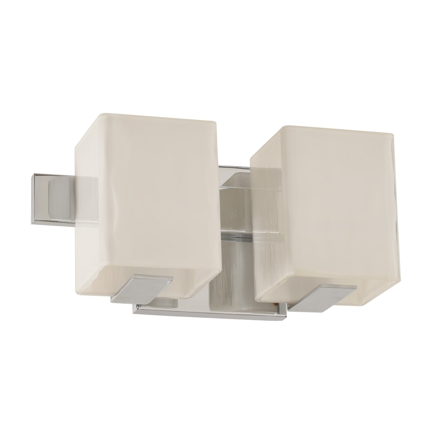 12'' Catalina 2 Light Polished Chrome Vanity Light