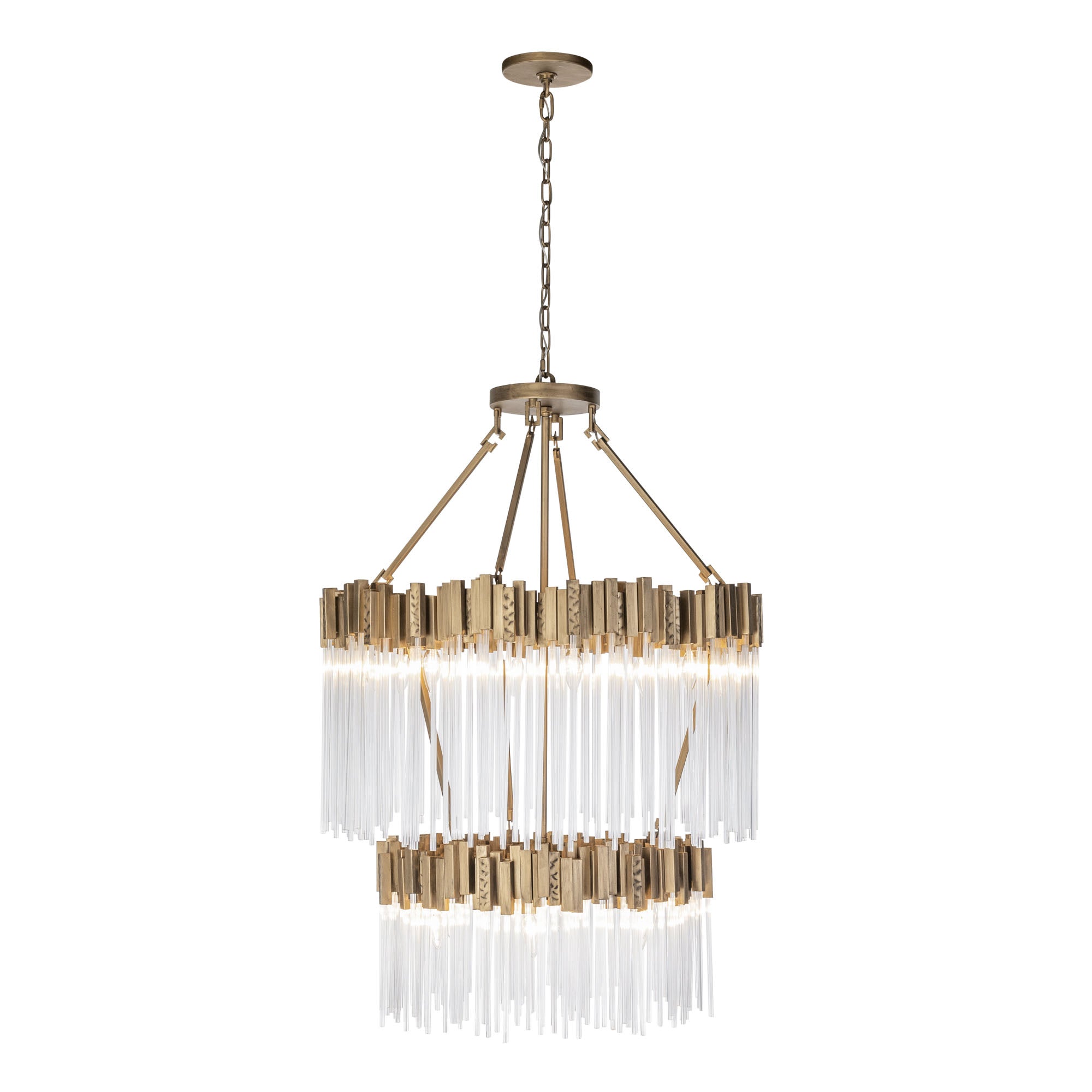 Matrix 14 Light 2-Tier Chandelier