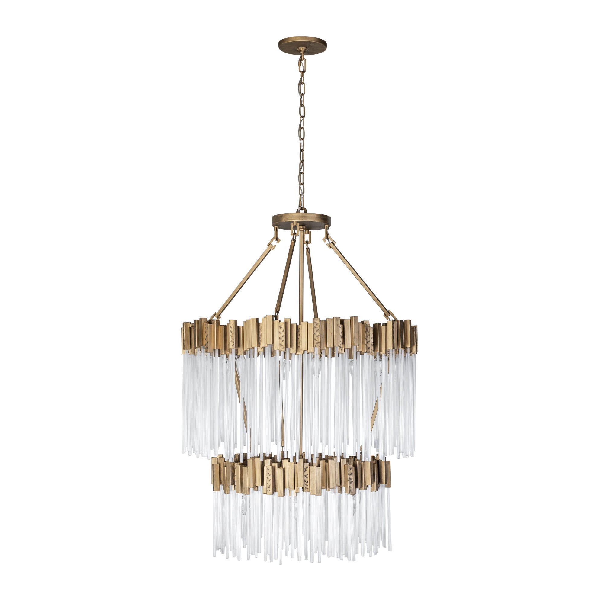 Matrix 14 Light 2-Tier Chandelier