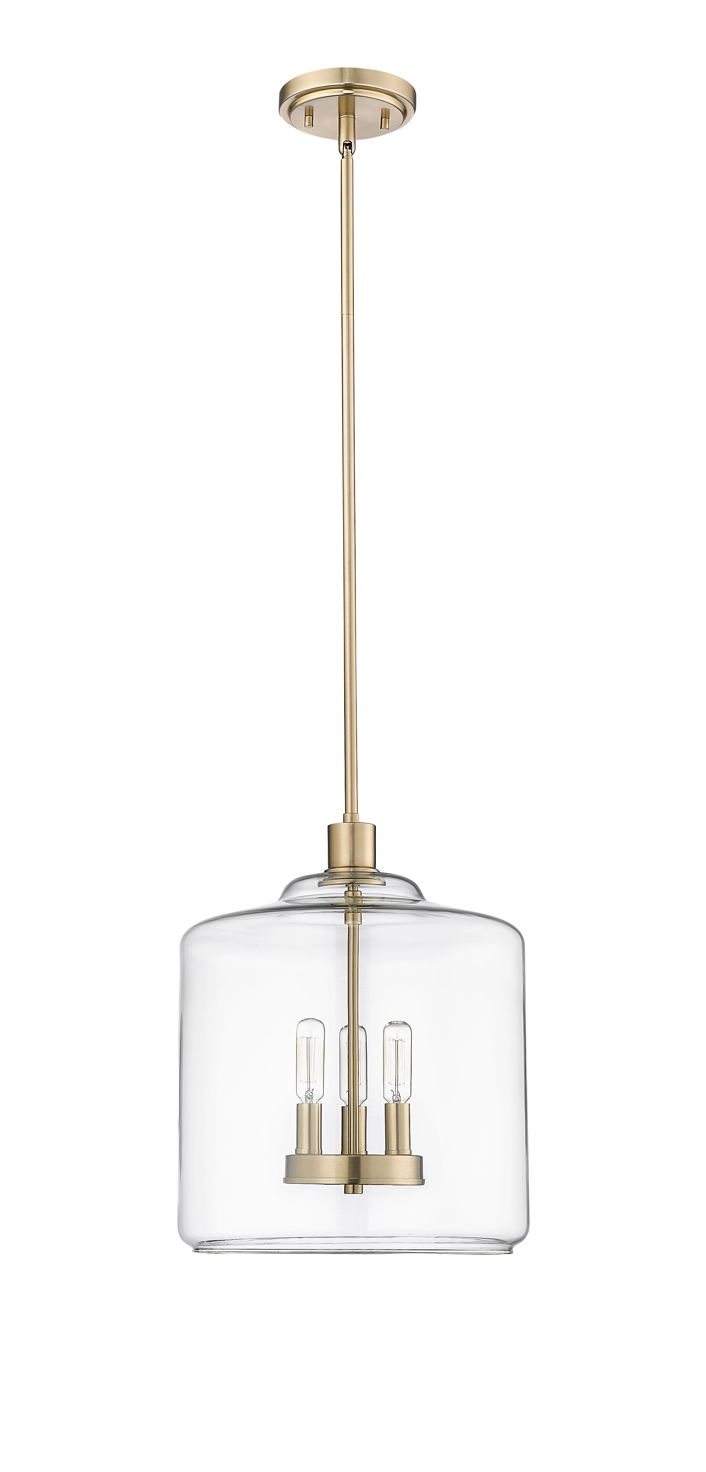 14.5'' Asheville Modern Gold 3 Light Pendant