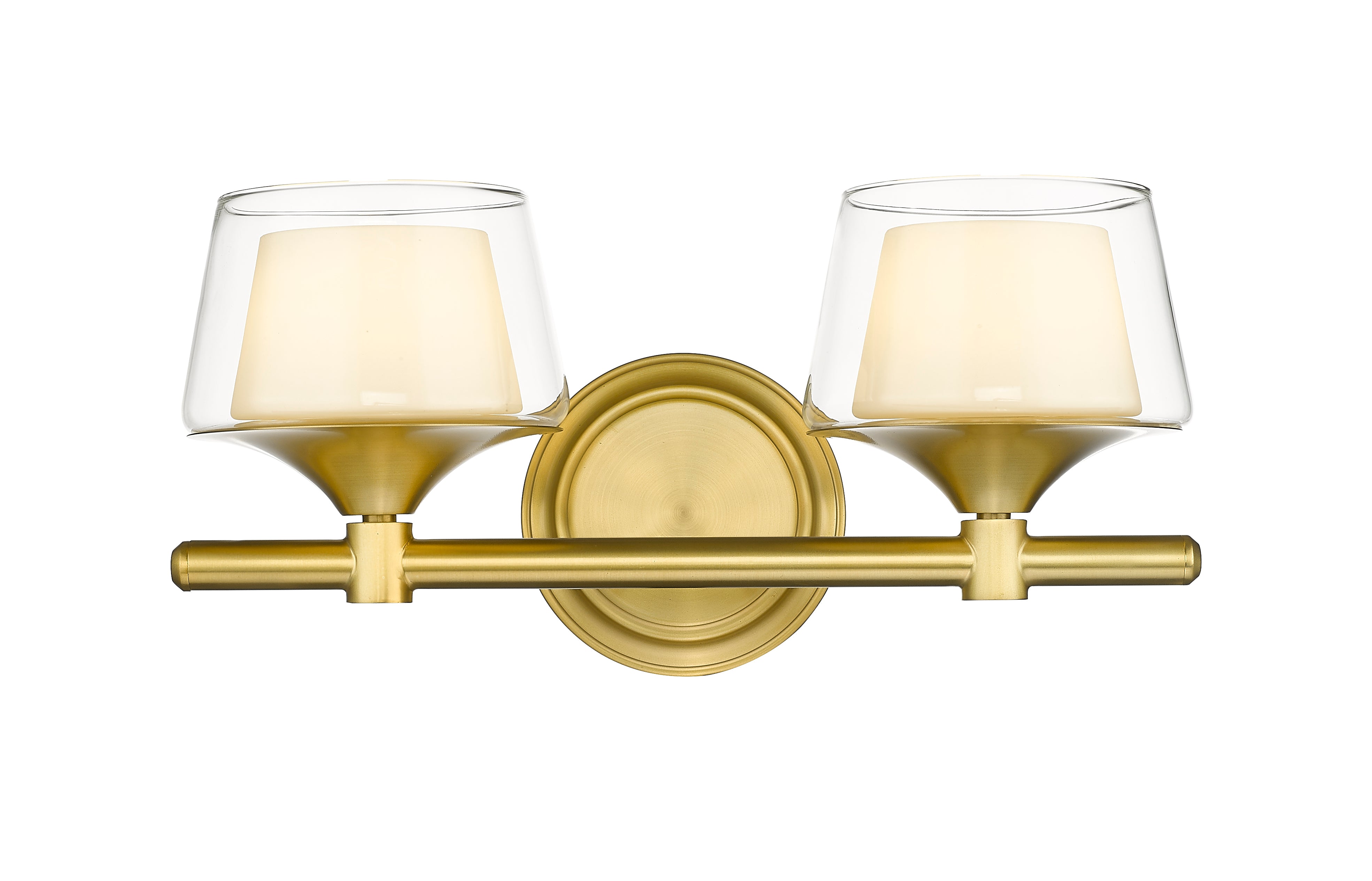 Auralume Bath Vanity Light Cast Brass Design