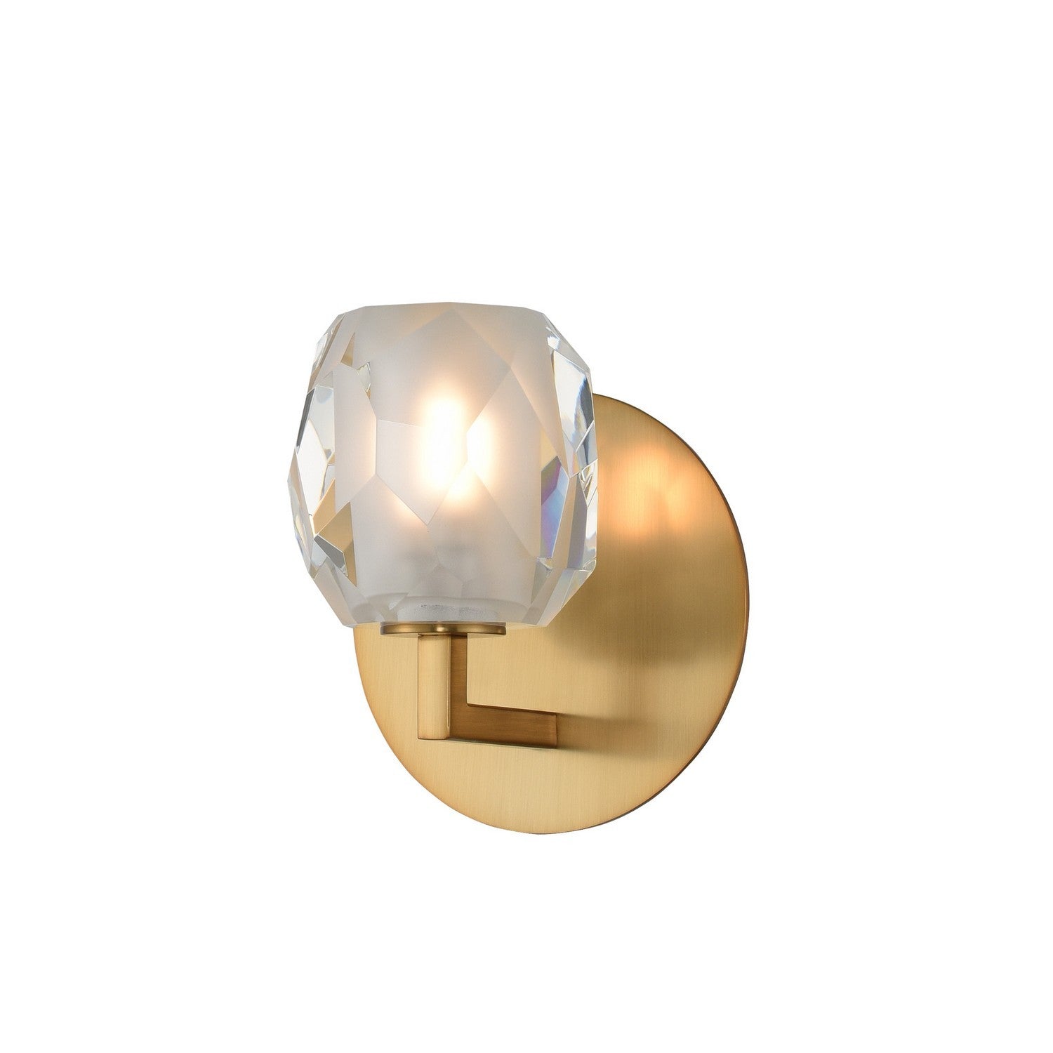 6'' Stella 1 Light Winter Brass Wall Sconce