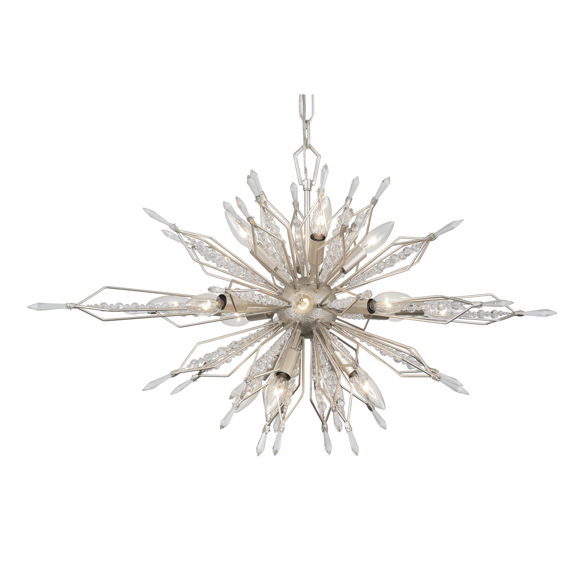 Orbital 16 Light Oval Linear Pendant