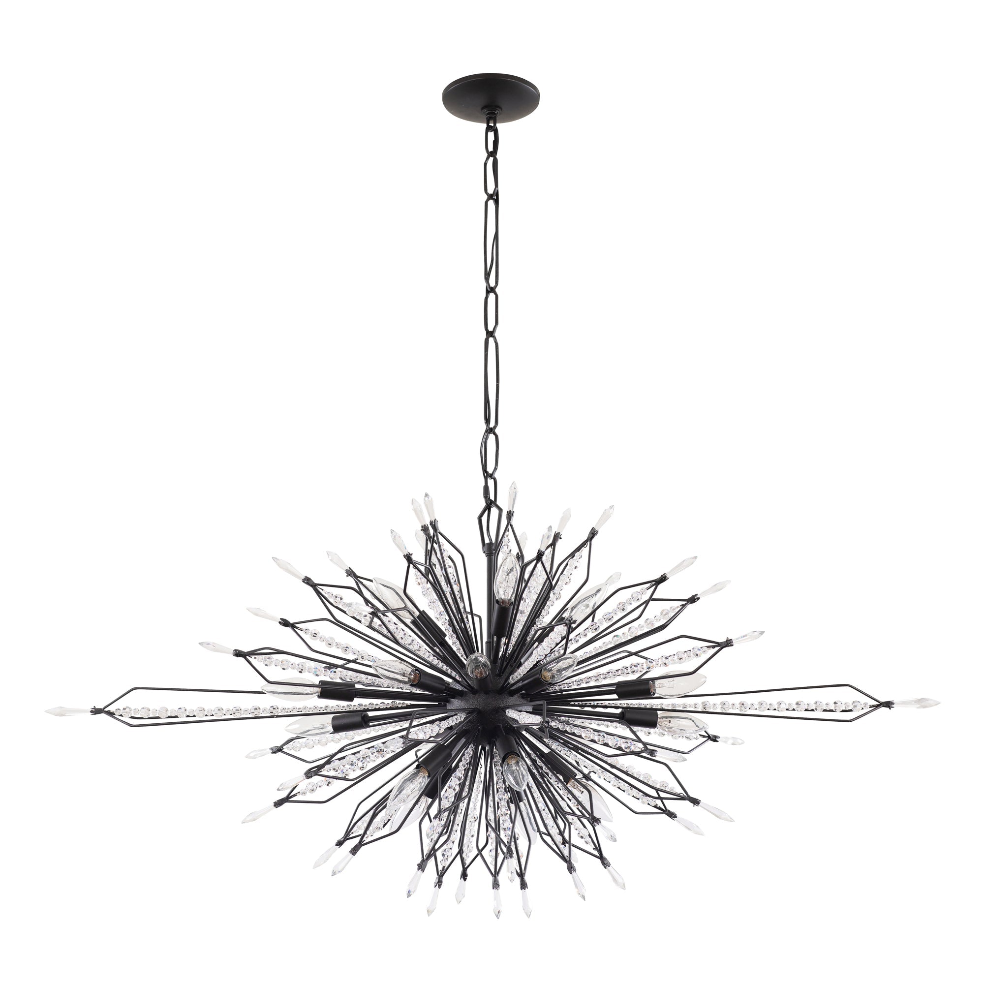 Orbital 20Light Oval Linear Pendant