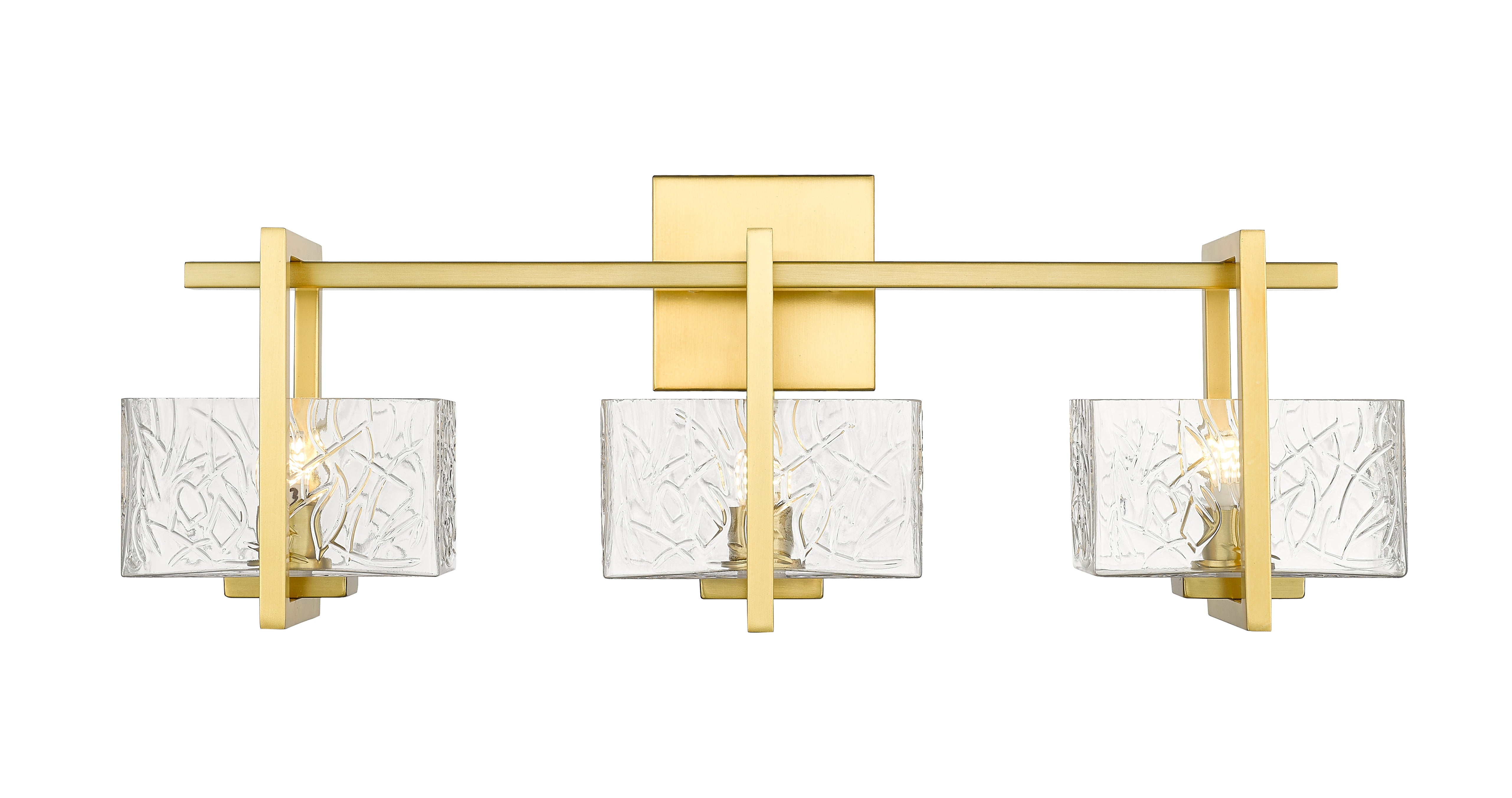 Auralume Bath Vanity Light Cast Brass Dimmable