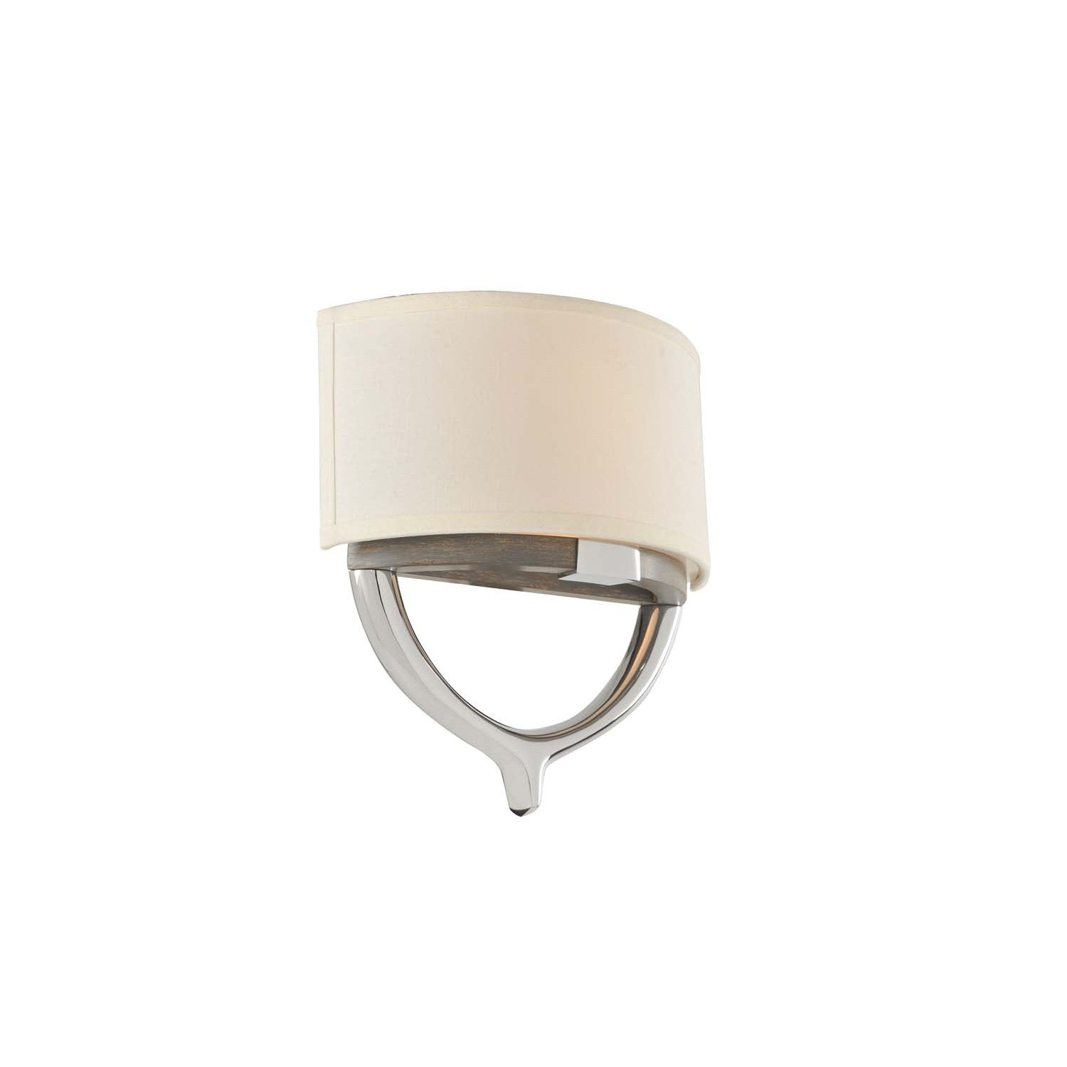 12'' Bombay 2 Light Polished Chrome Wall Sconce
