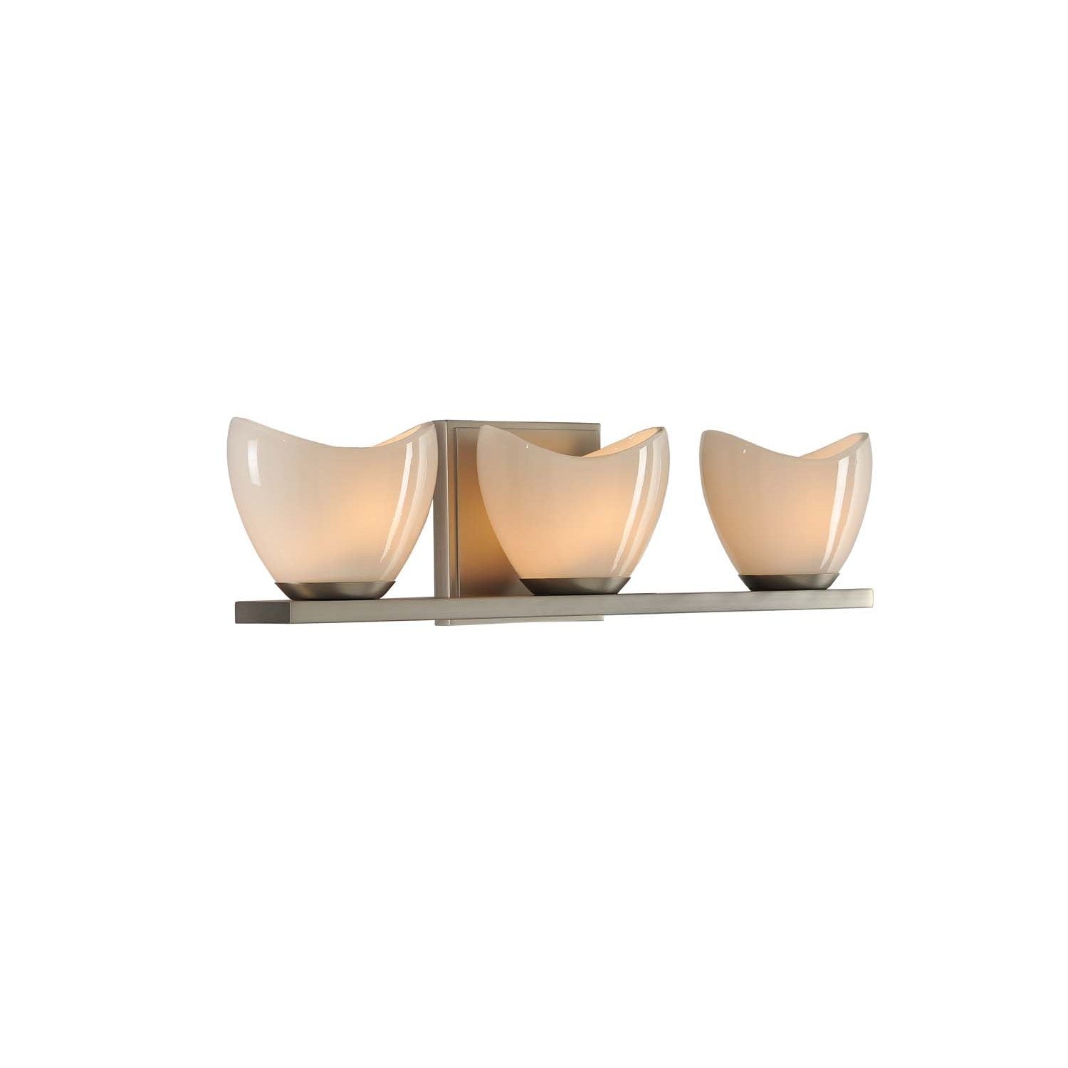 20'' Vero 3 Light Satin Nickel Vanity Light