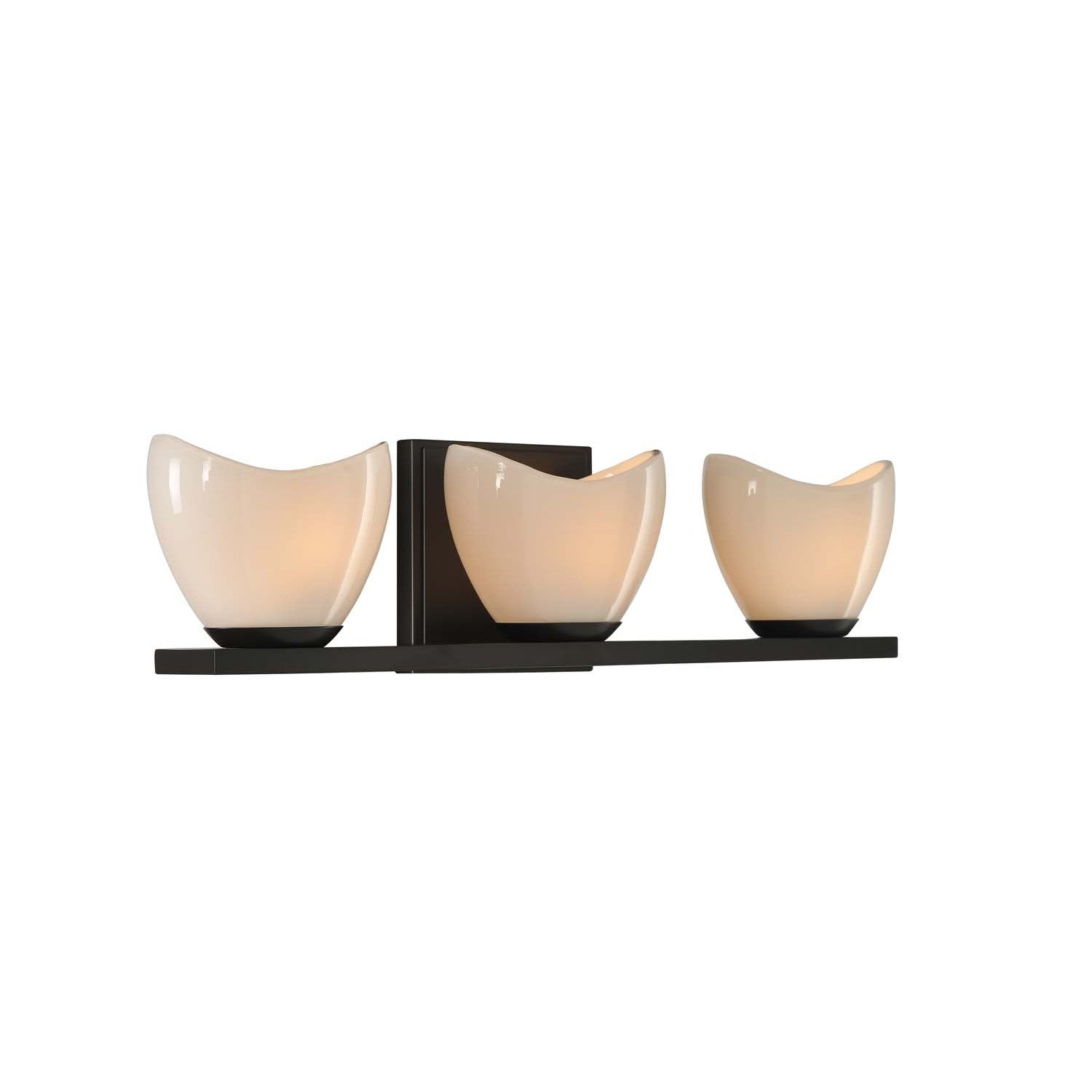 20'' Vero 3 Light English Bronze Vanity Light