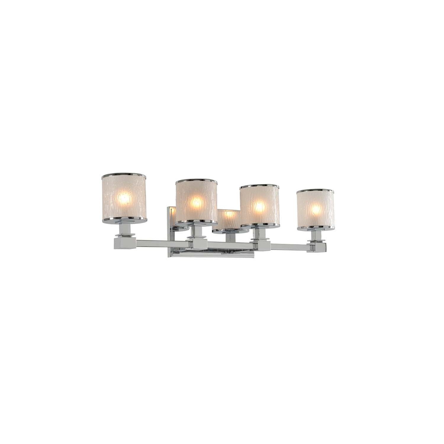 26.5'' Destin 4 Light Polished Chrome Vanity Light