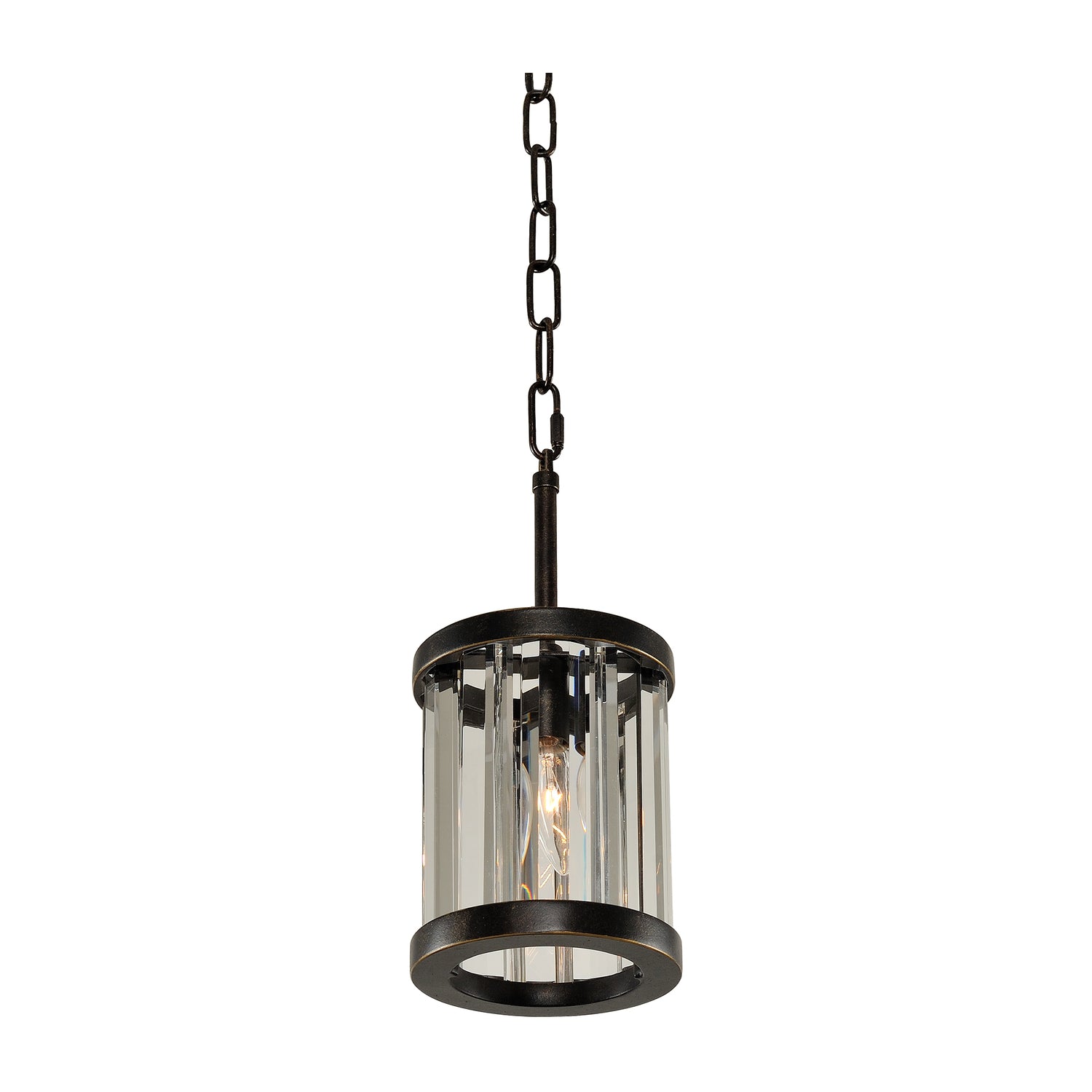 12'' Essex 1 Light Sienna Bronze Pendant
