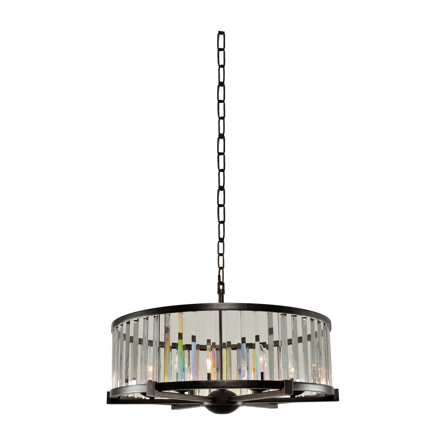 15'' Essex 6 Light Sienna Bronze Pendant
