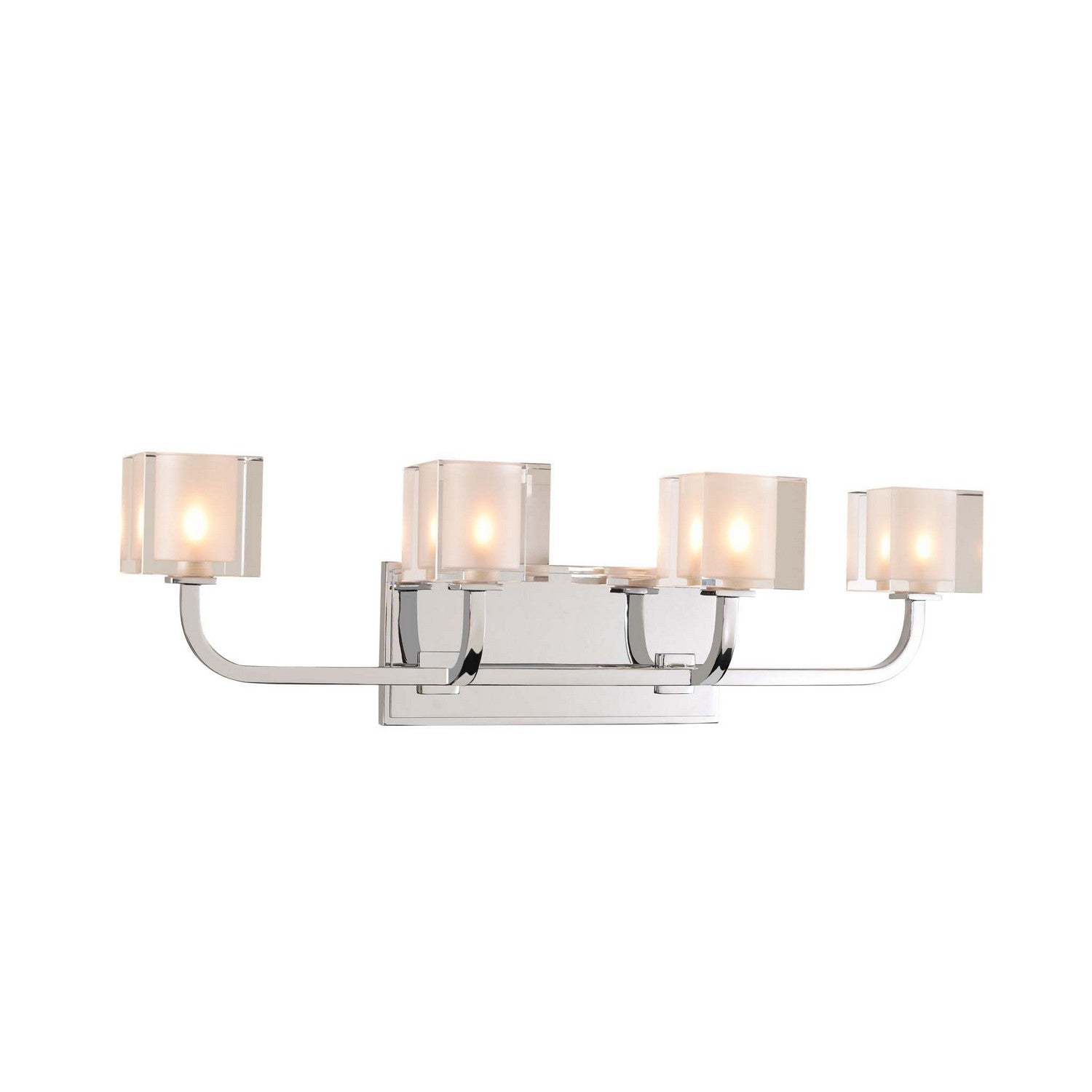 24'' Arcata 4 Light Polished Chrome Vanity Light