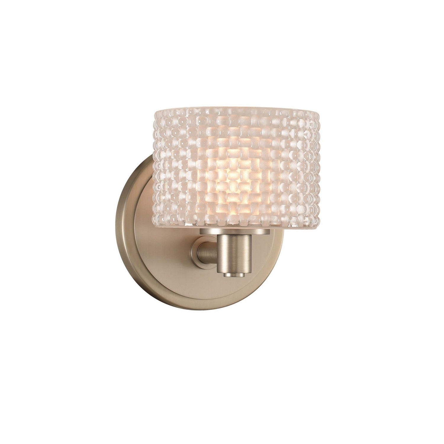 5'' Willow 1 Light Satin Nickel Vanity Light