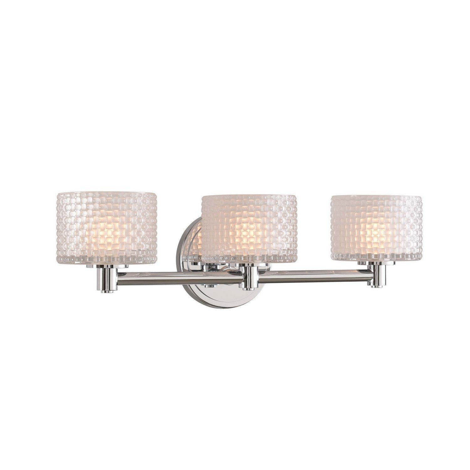 19'' Willow 3 Light Polished Chrome Vanity Light
