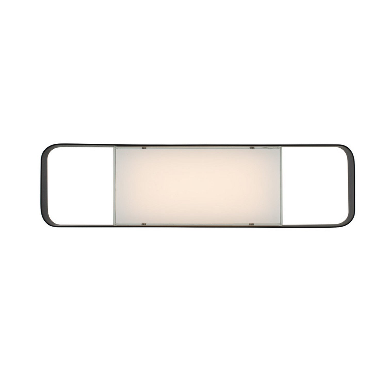 19'' Rhapsody 1 Light Matte Black Vanity Light