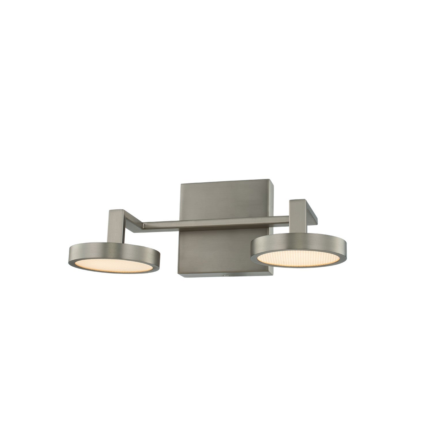 12'' Eaton 2 Light Satin Nickel Vanity Light