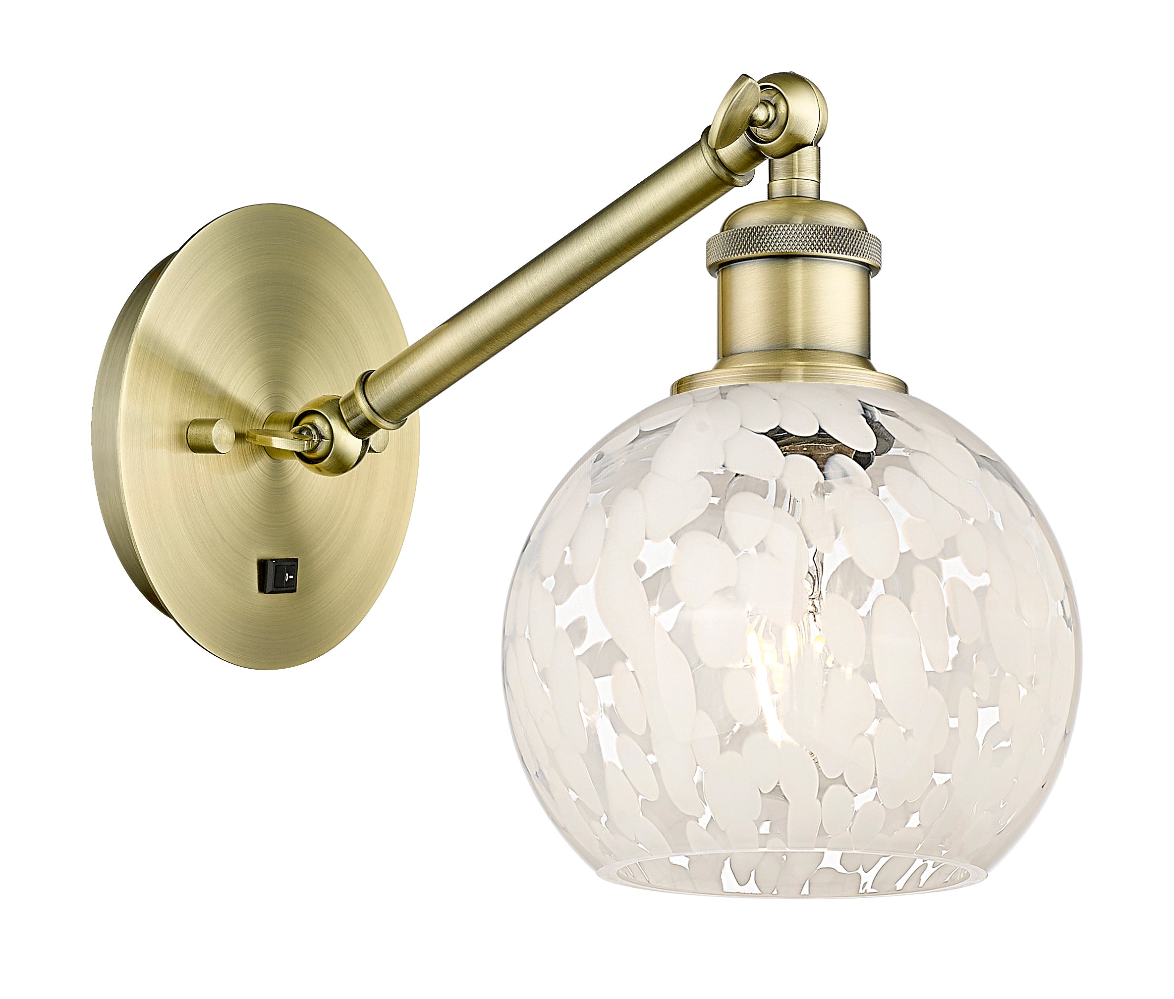 Ballston Sconce Cast Brass Steel 11.75