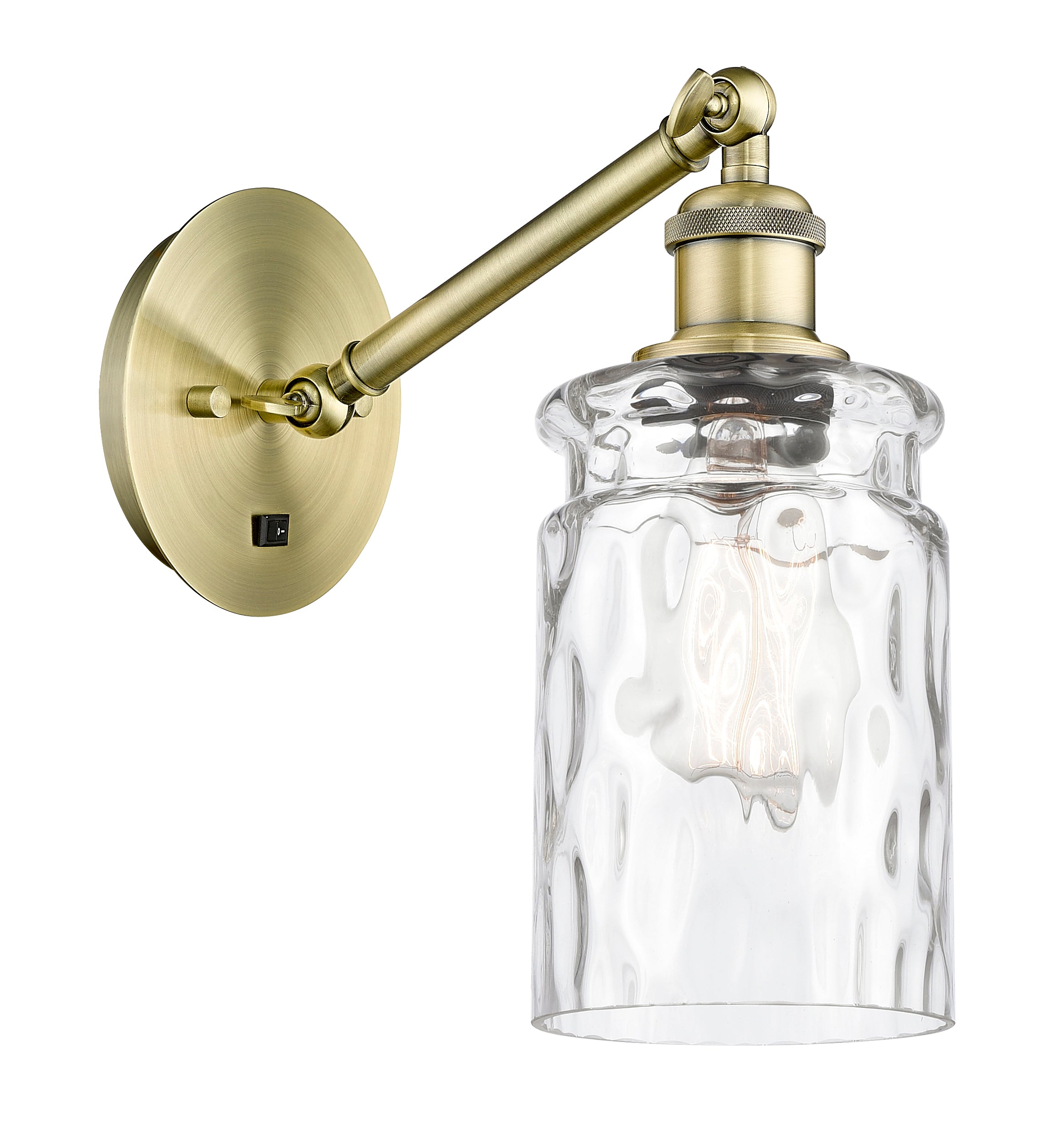 Ballston Sconce Cast Brass 9 Inch