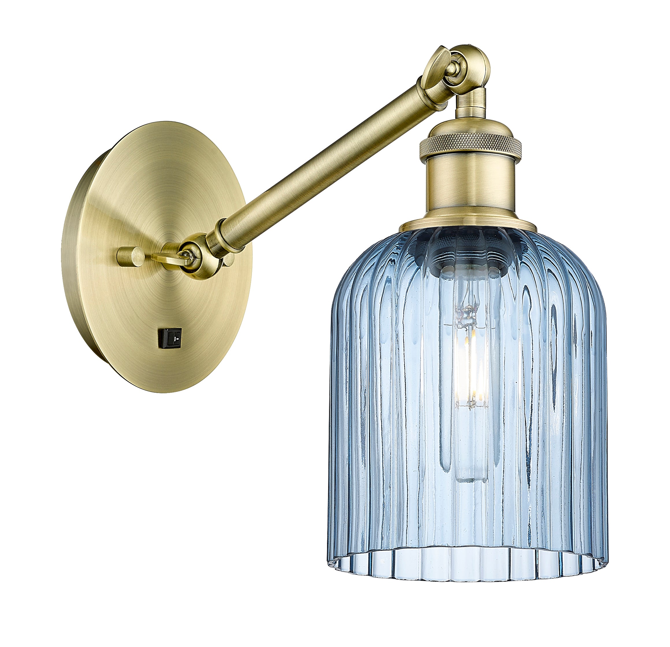 Ballston Sconce Cast Brass Finish 9.5"