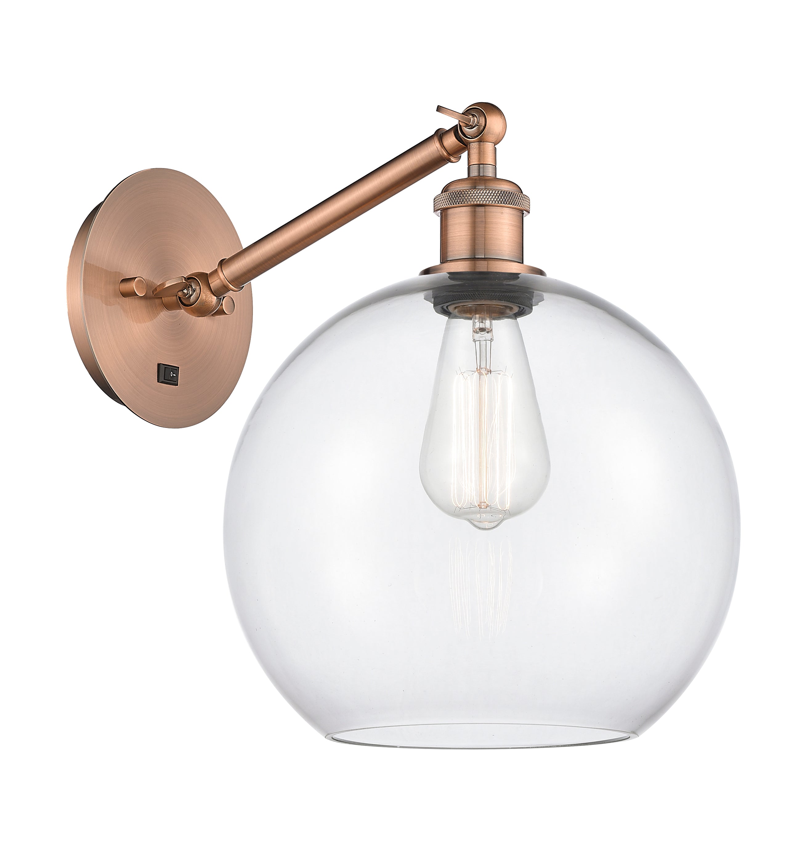 Ballston Sconce Cast Brass Steel Finish