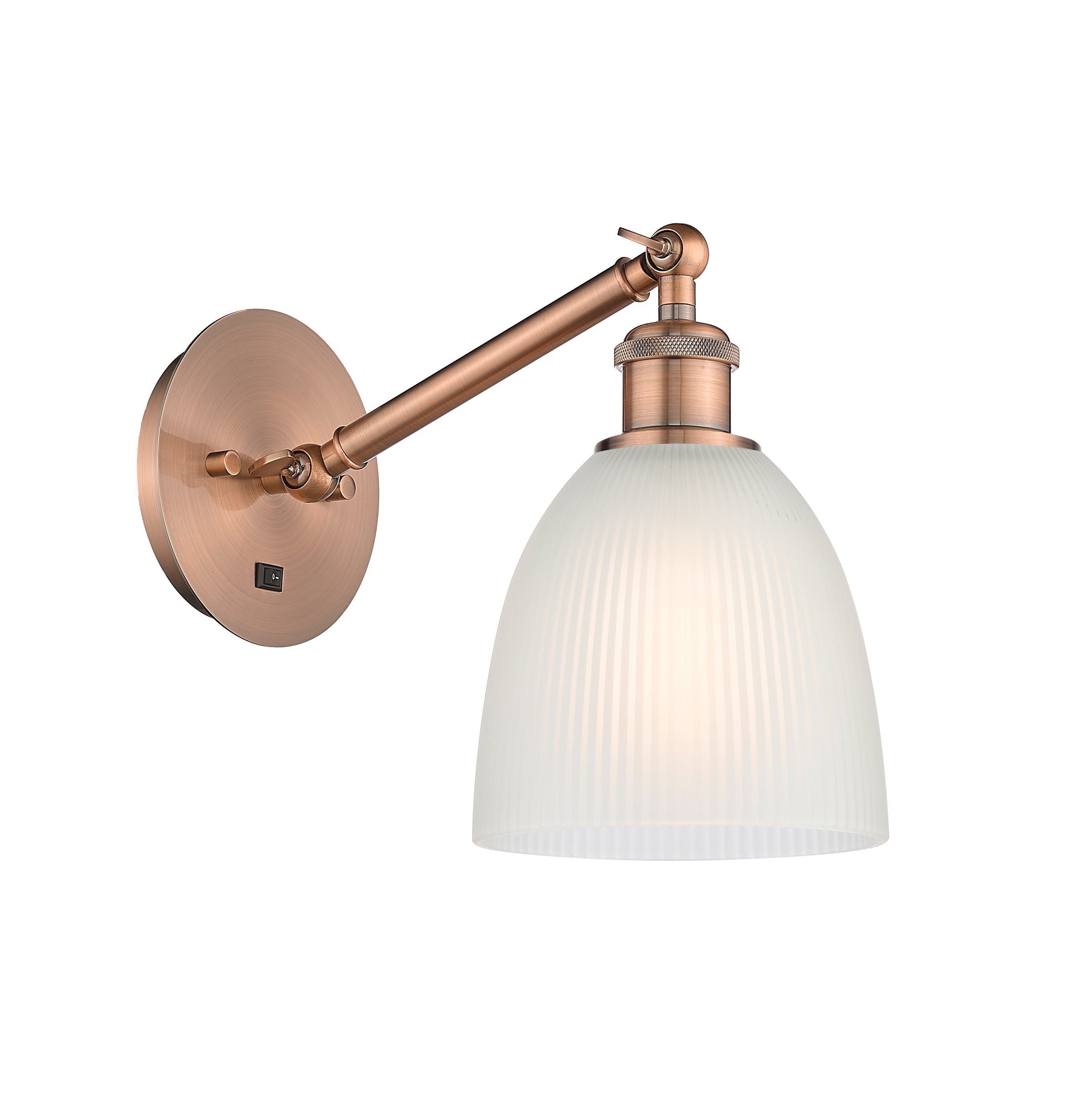 Ballston Sconce Cast Brass 12 Inch