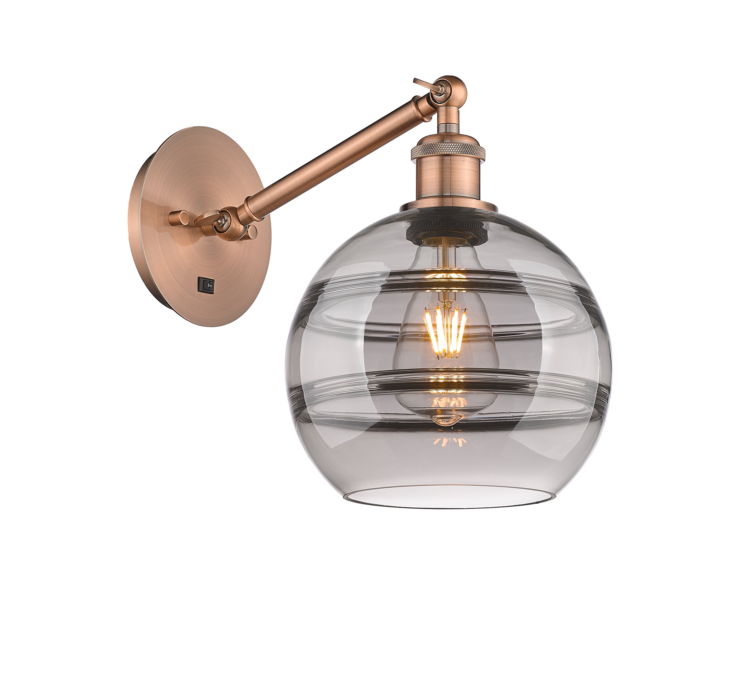 Ballston Sconce Cast Brass Art Deco