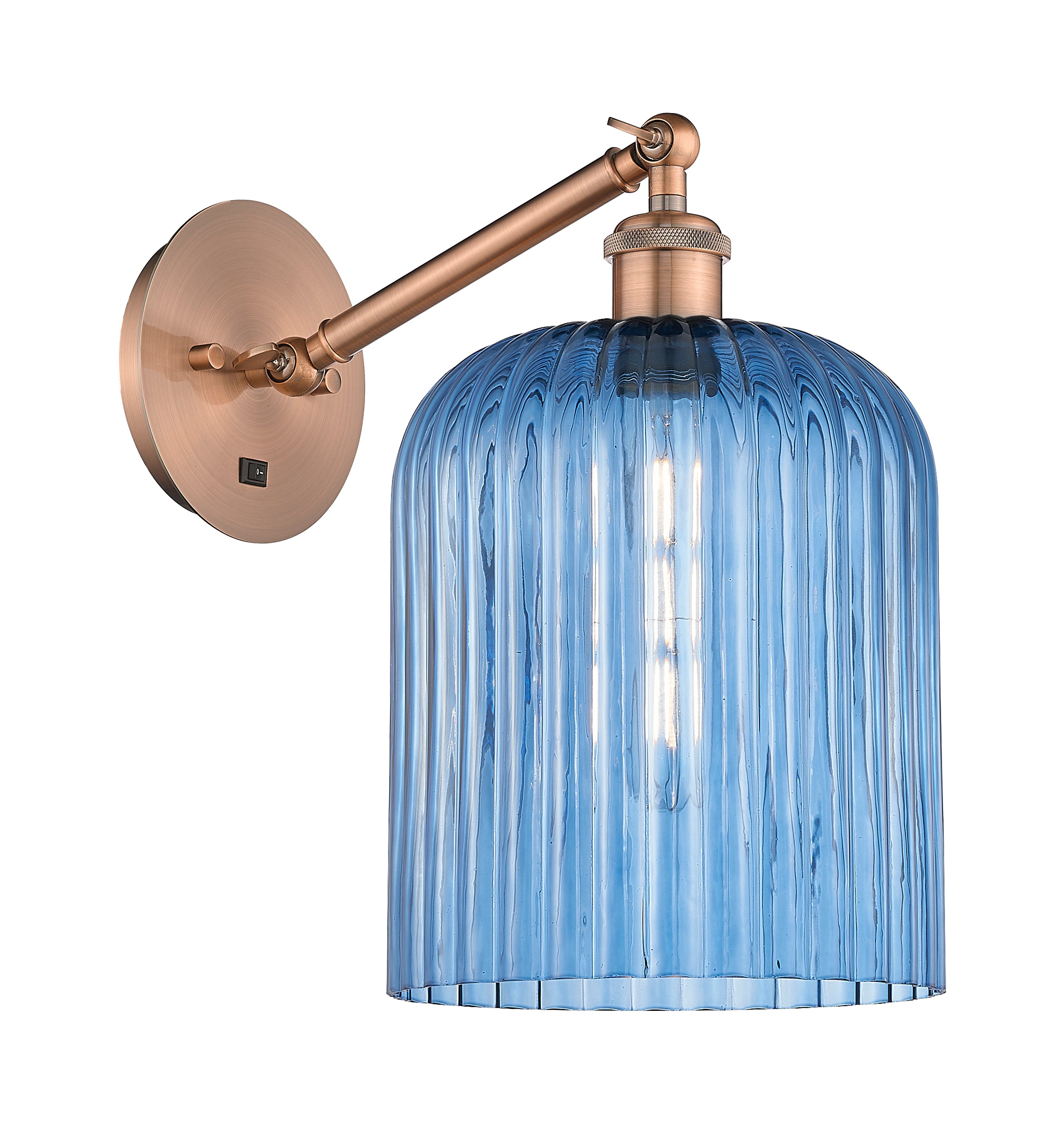 Ballston Sconce Cast Brass Art Nouveau