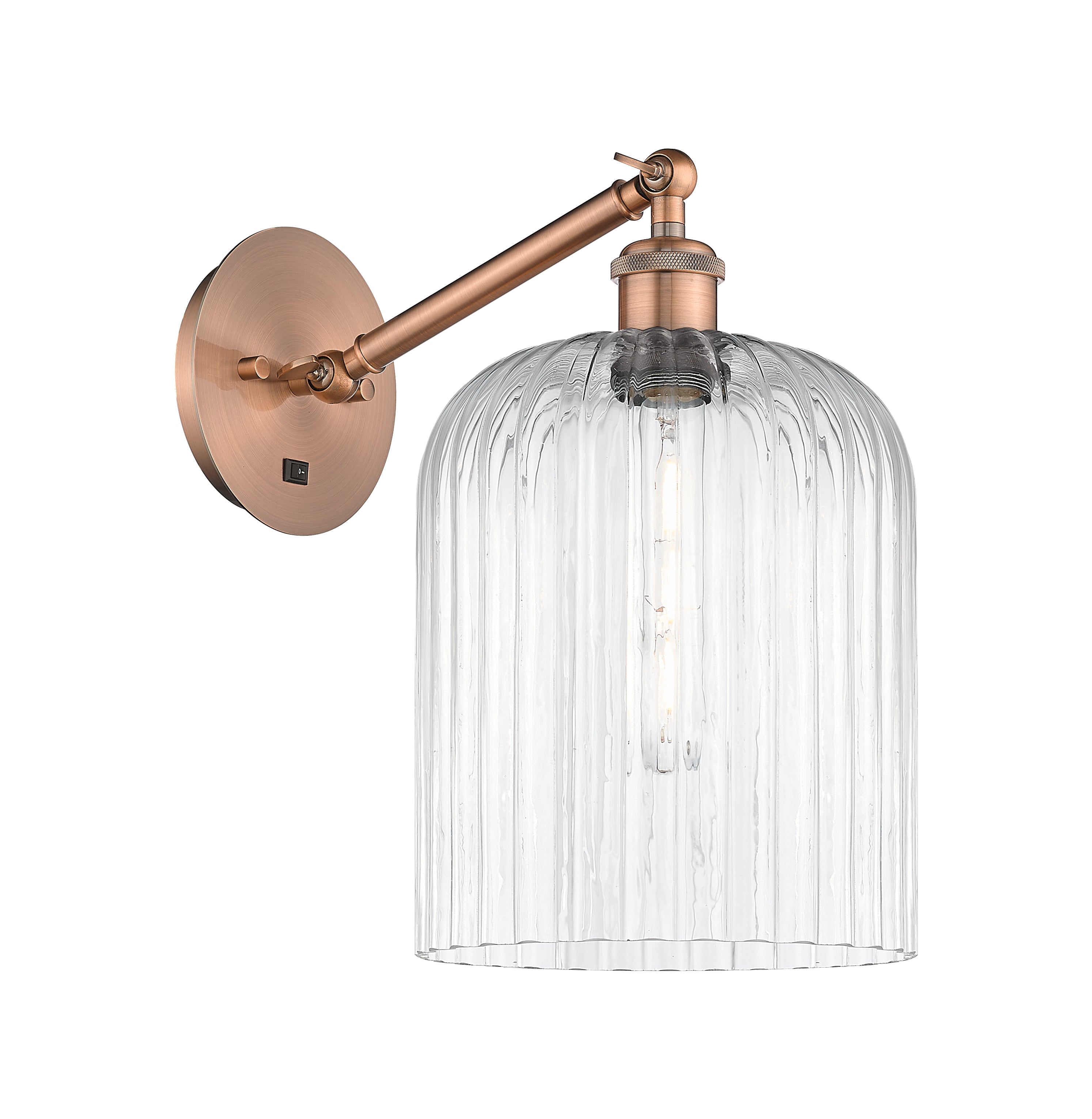 Ballston Sconce Cast Brass Art Nouveau