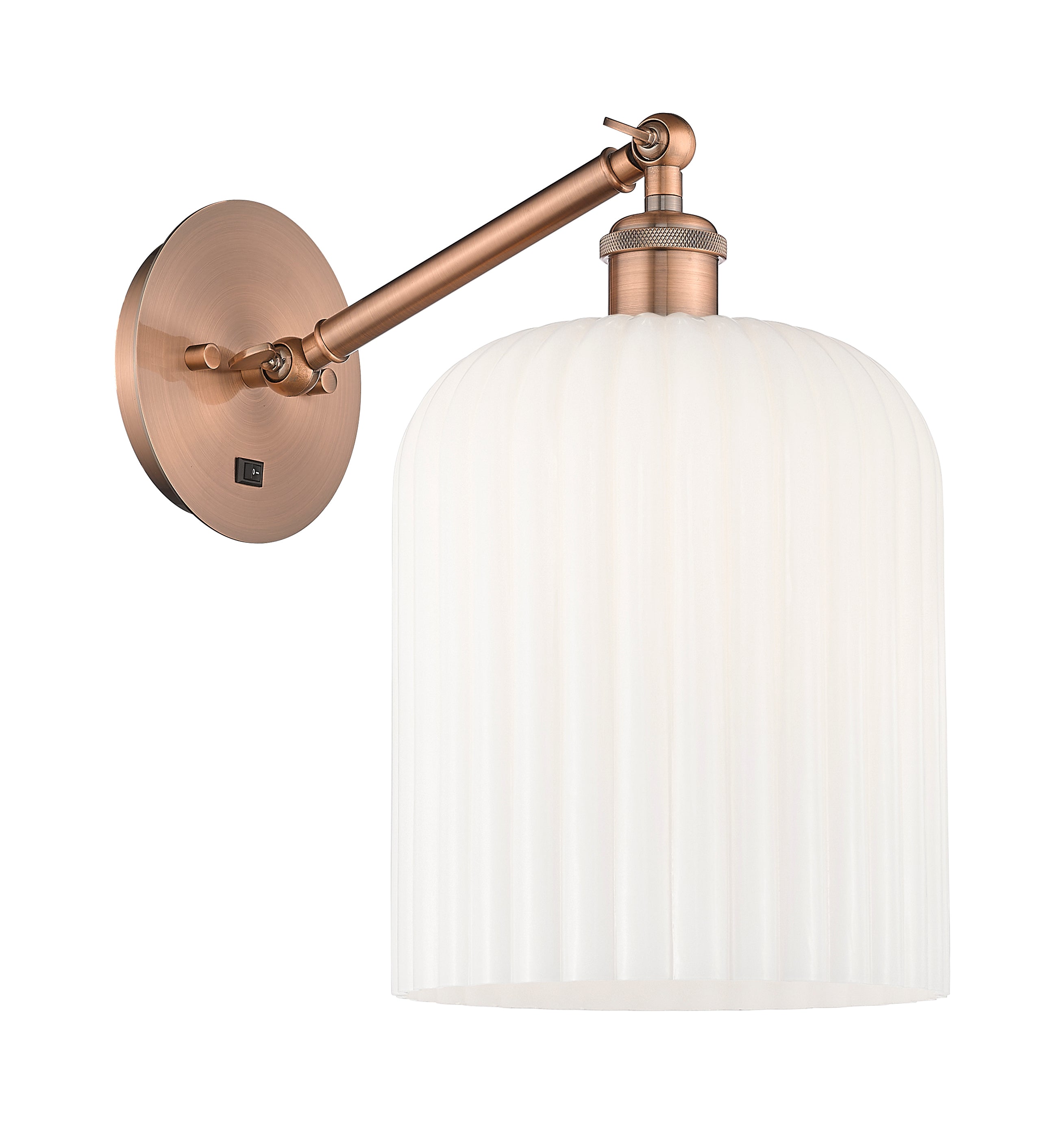 Ballston Sconce Cast Brass Art Nouveau