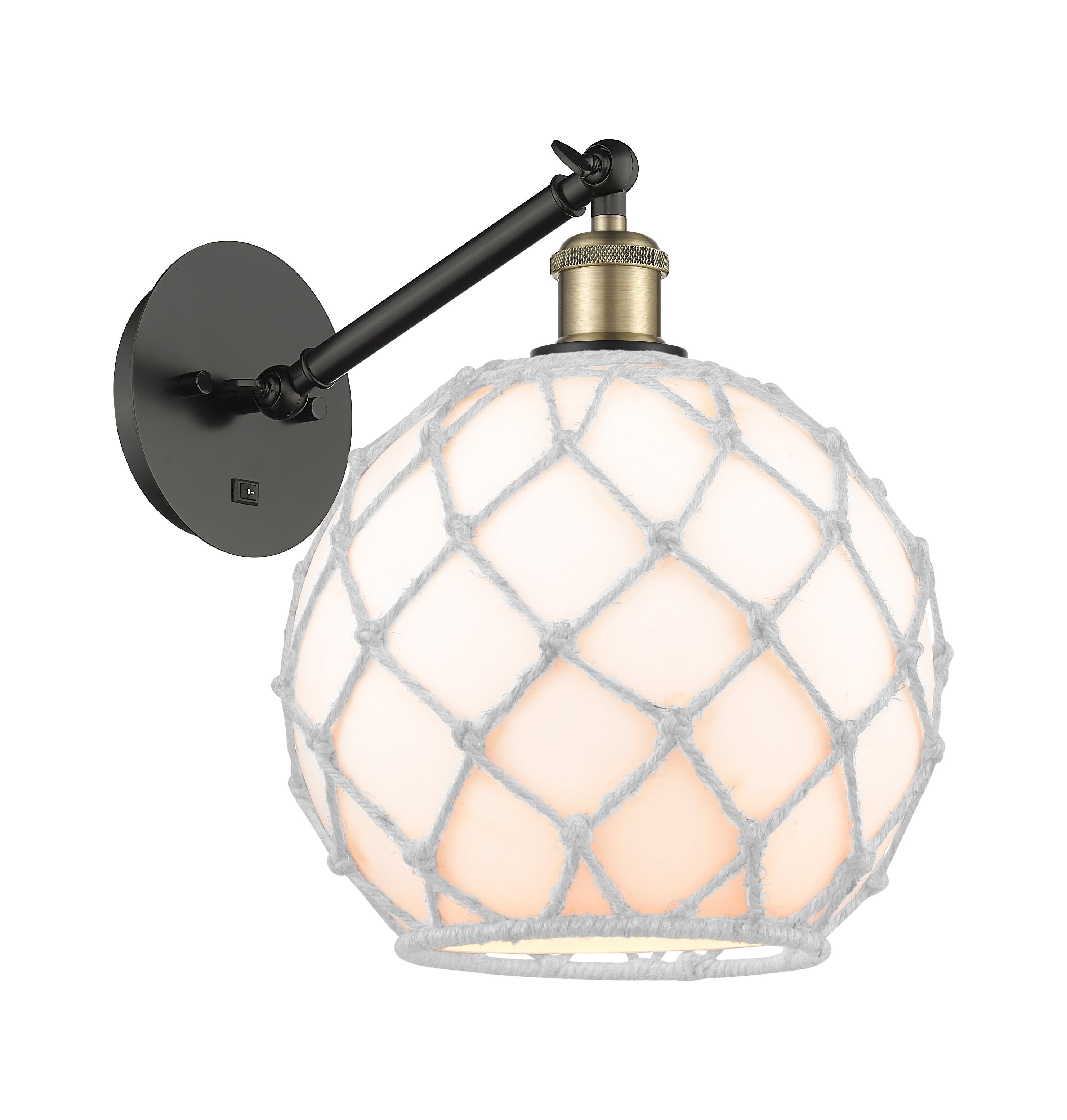 Ballston Sconce Cast Brass 12 Inch